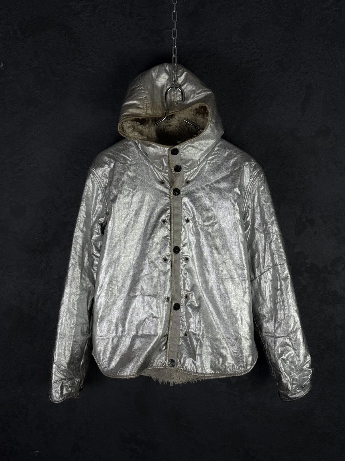 Stone Island Stone Island Ling Poly Cover Composite Jacket Size M Size US M / EU 48-50 / 2 - 3 Thumbnail