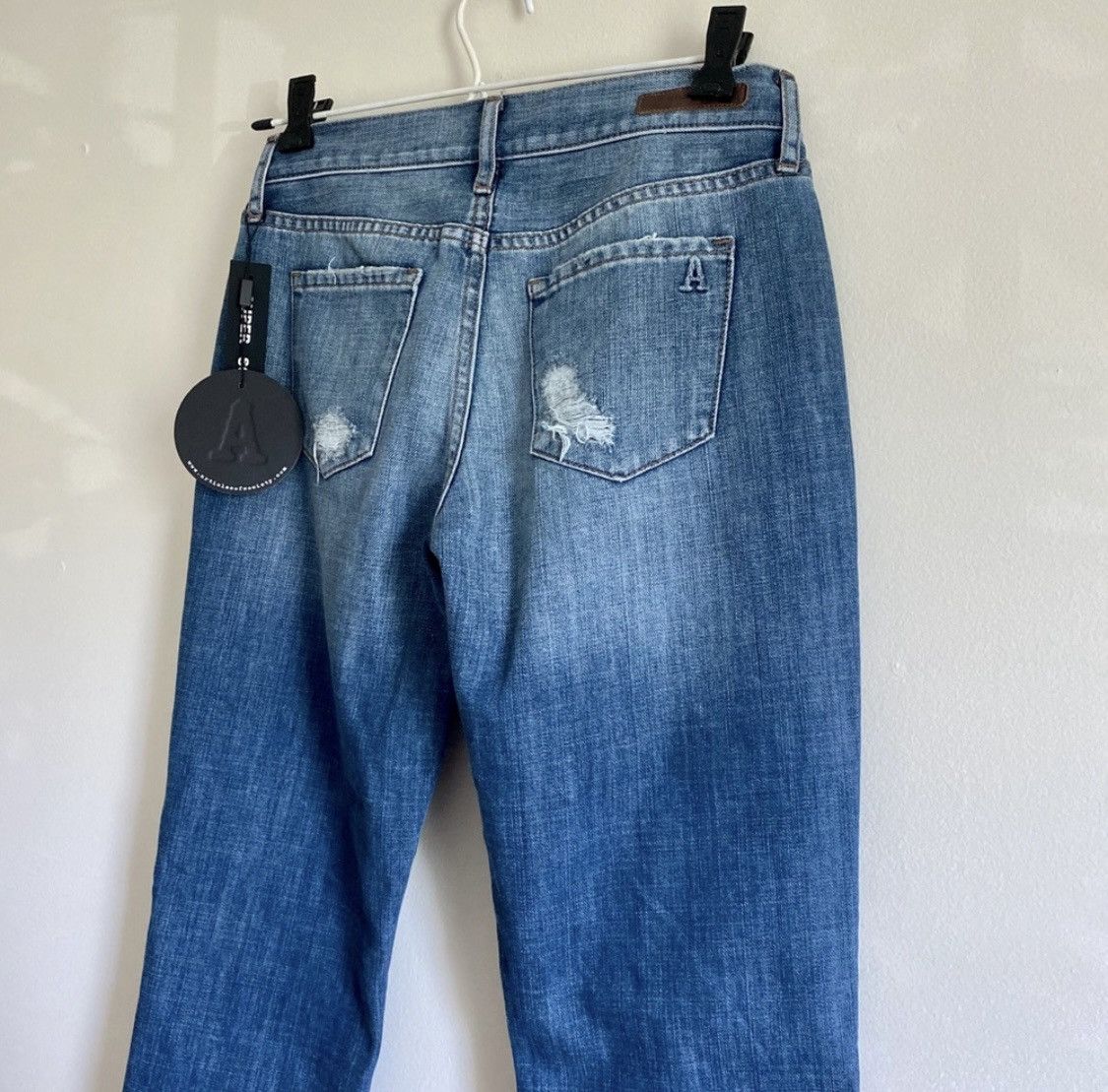 Other ARTICLES OF SOCIETY DISTRESSED MEDIUM WASH JEANS Size 27" / US 4 / IT 40 - 7 Thumbnail