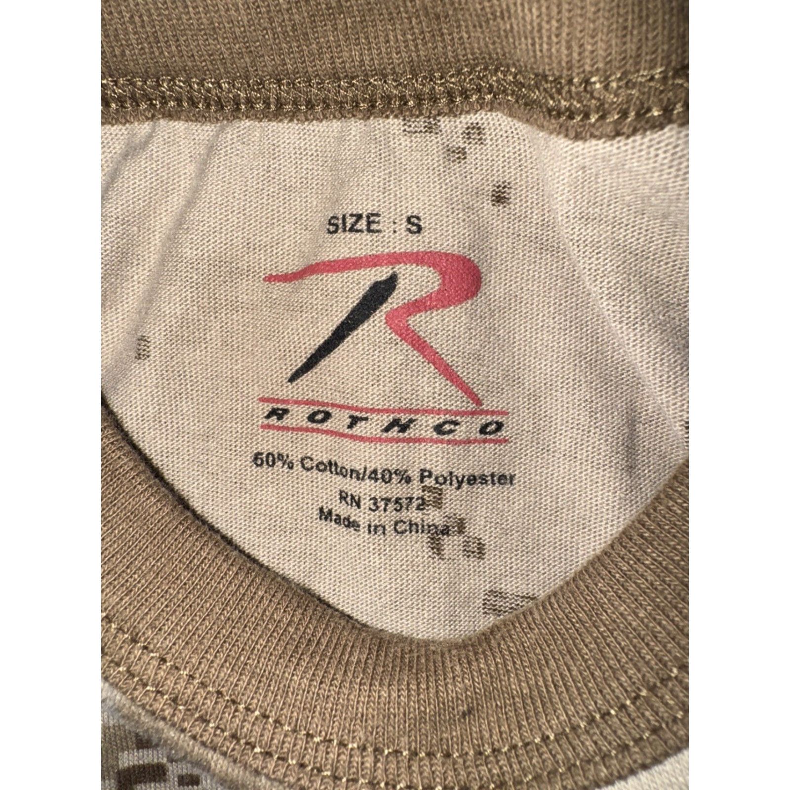 Rothco Rothco Digital Desert Camo Long Sleeve Shirt Tan Brown Military Style Camouflage Size US S / EU 44-46 / 1 - 3 Thumbnail