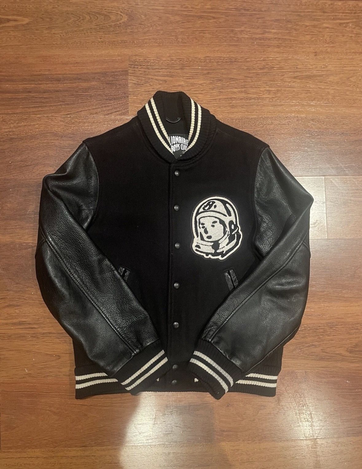 Billionaire Boys Club Billionaire Boys Club Varsity Astronaut Black White Size M Size US M / EU 48-50 / 2 - 3 Thumbnail