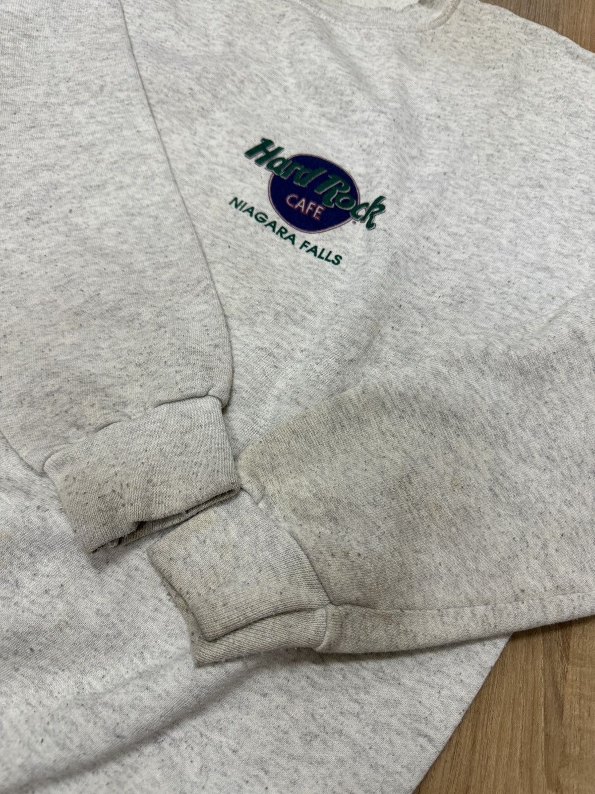Hard Rock Cafe × Vintage VINTAGE HARD ROCK CAFE SWEATSHIRT Size US L / EU 52-54 / 3 - 2 Thumbnail