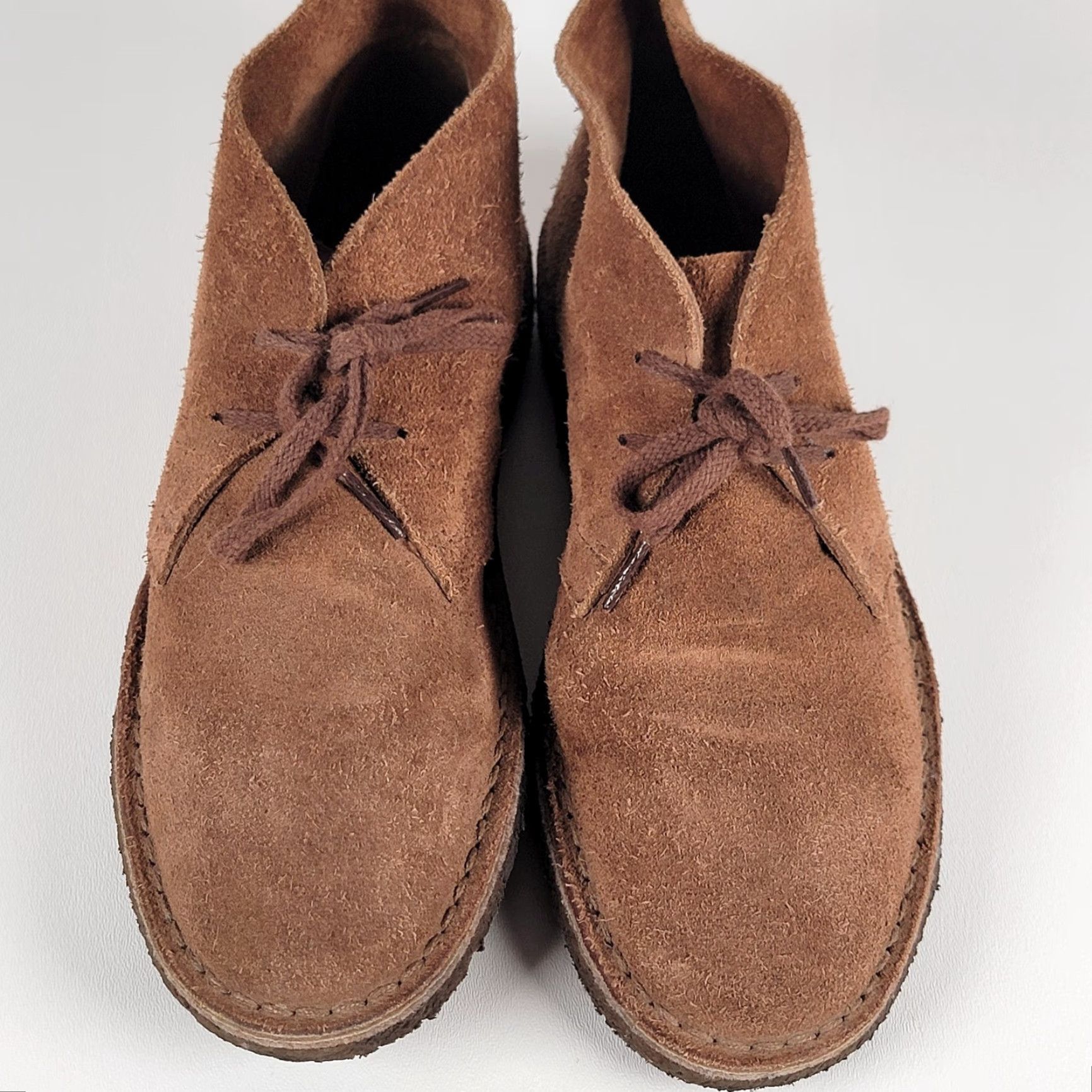 Clarks Clarks Desert Boot Mens 68531-Ginger Hairy Suede Size 7.5 M Brown Size US 8 / EU 41 - 2 Thumbnail