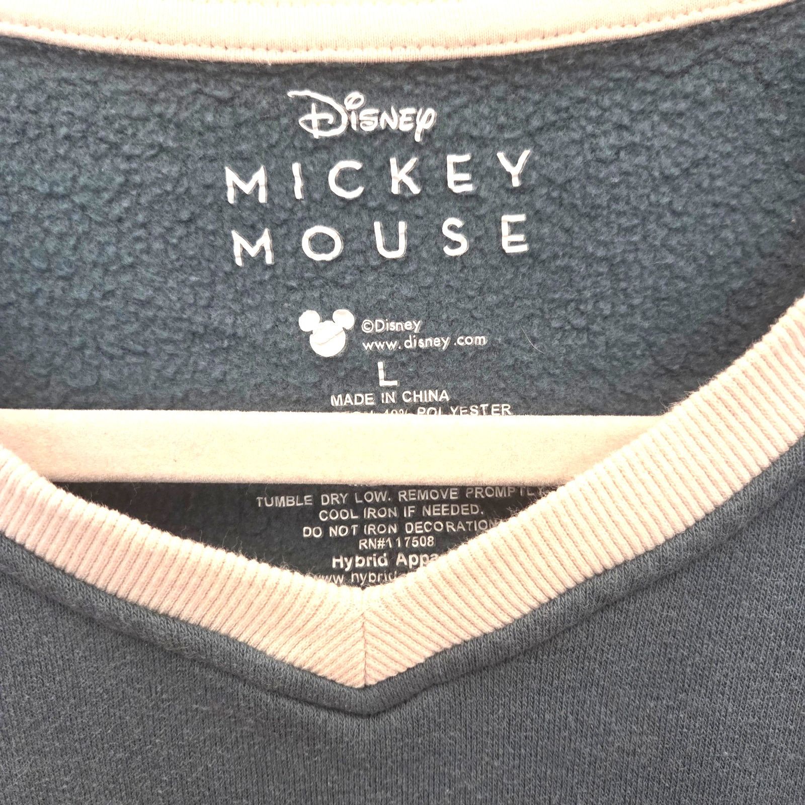 Disney Classic Disney Mickey Mouse V-Neck Sweatshirt L Size L / US 10 / IT 46 - 4 Thumbnail