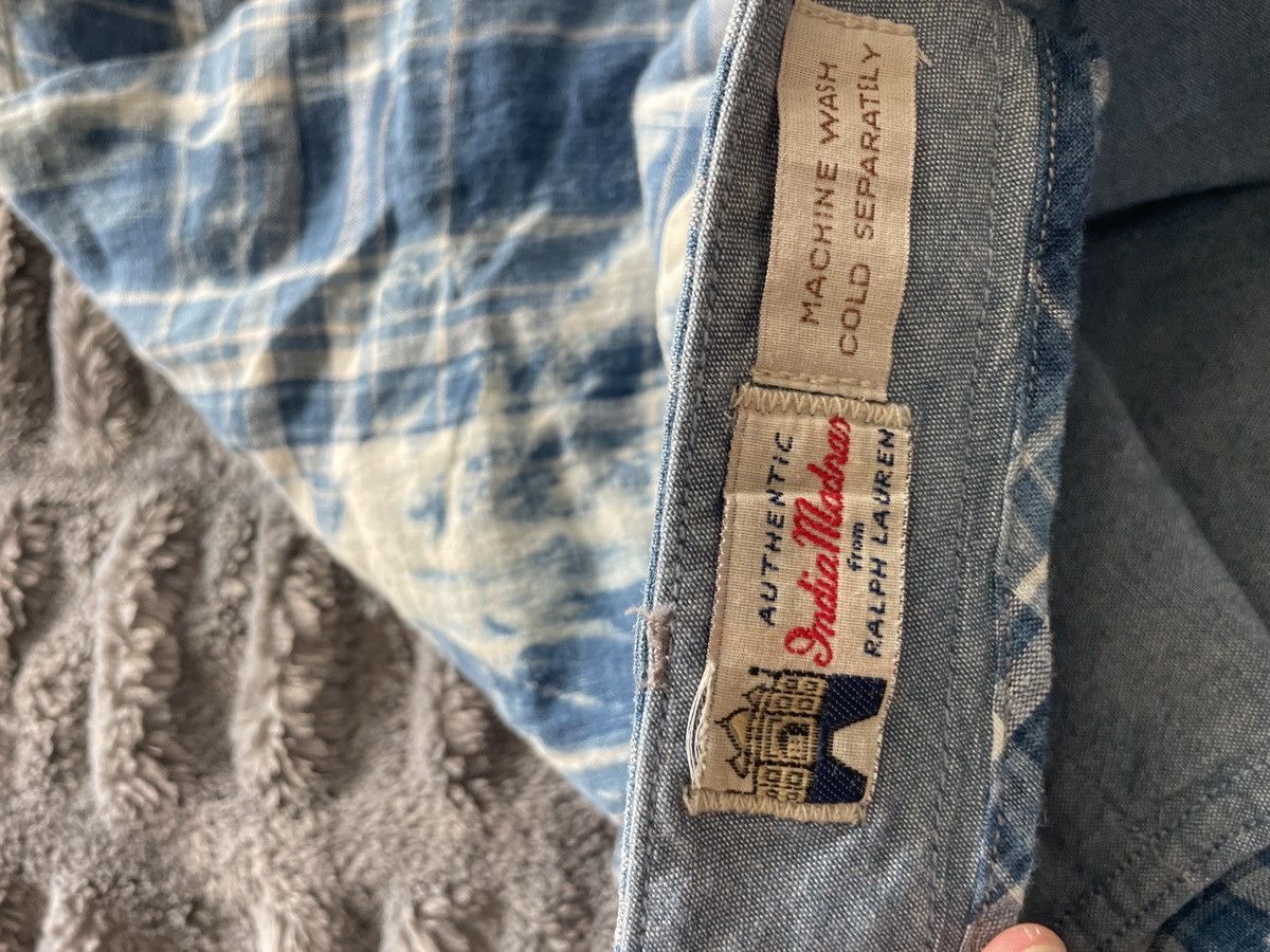 Polo Ralph Lauren Indian Madras Linen Plaid shorts nwt 79.50 Size US 36 / EU 52 - 6 Thumbnail