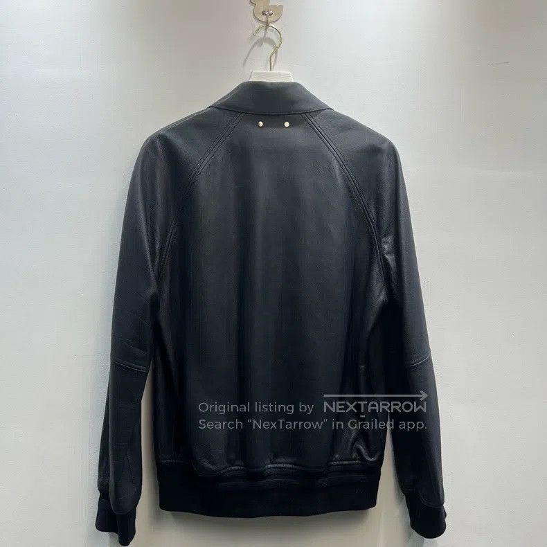 Louis Vuitton Louis Vuitton Leather jacket with logo print jacket Size US M / EU 48-50 / 2 - 4 Thumbnail