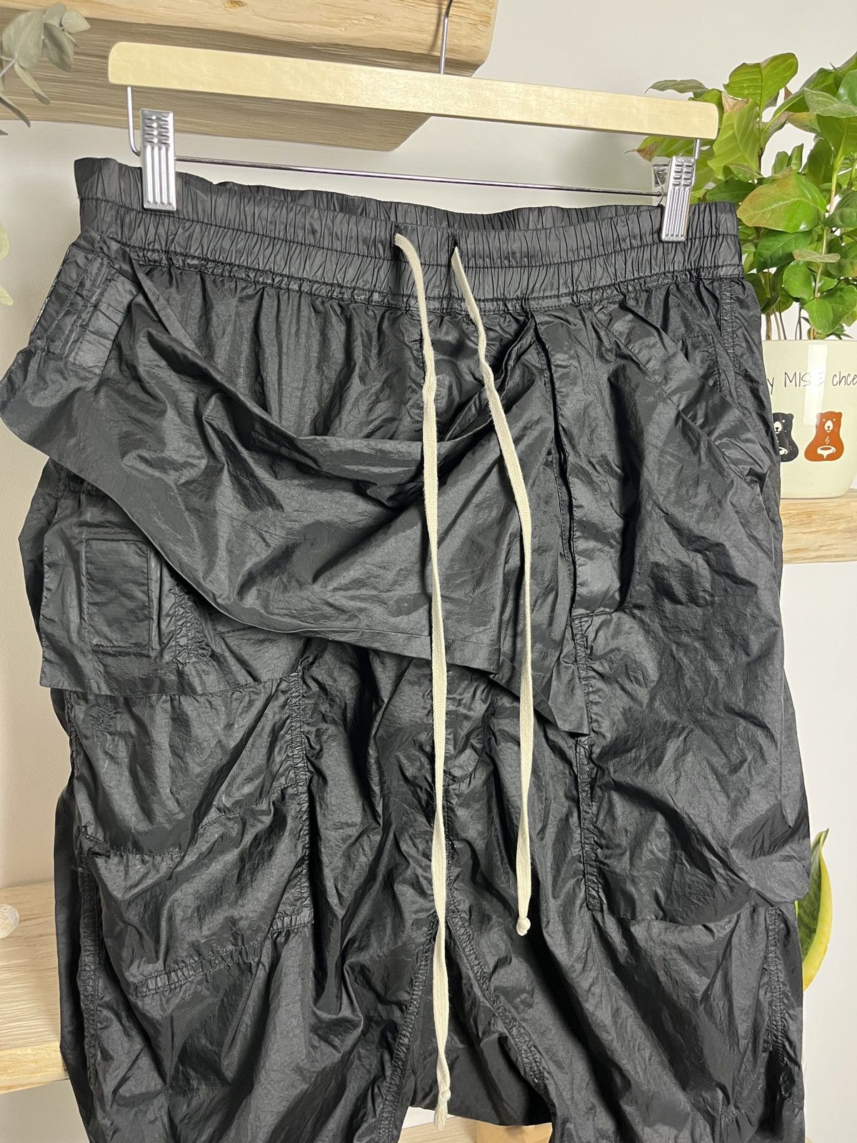 Rick Owens SS14 Rick Owens DRKSHDW Memphis Pod ‘Black’ Shorts Size US 30 / EU 46 - 2 Thumbnail
