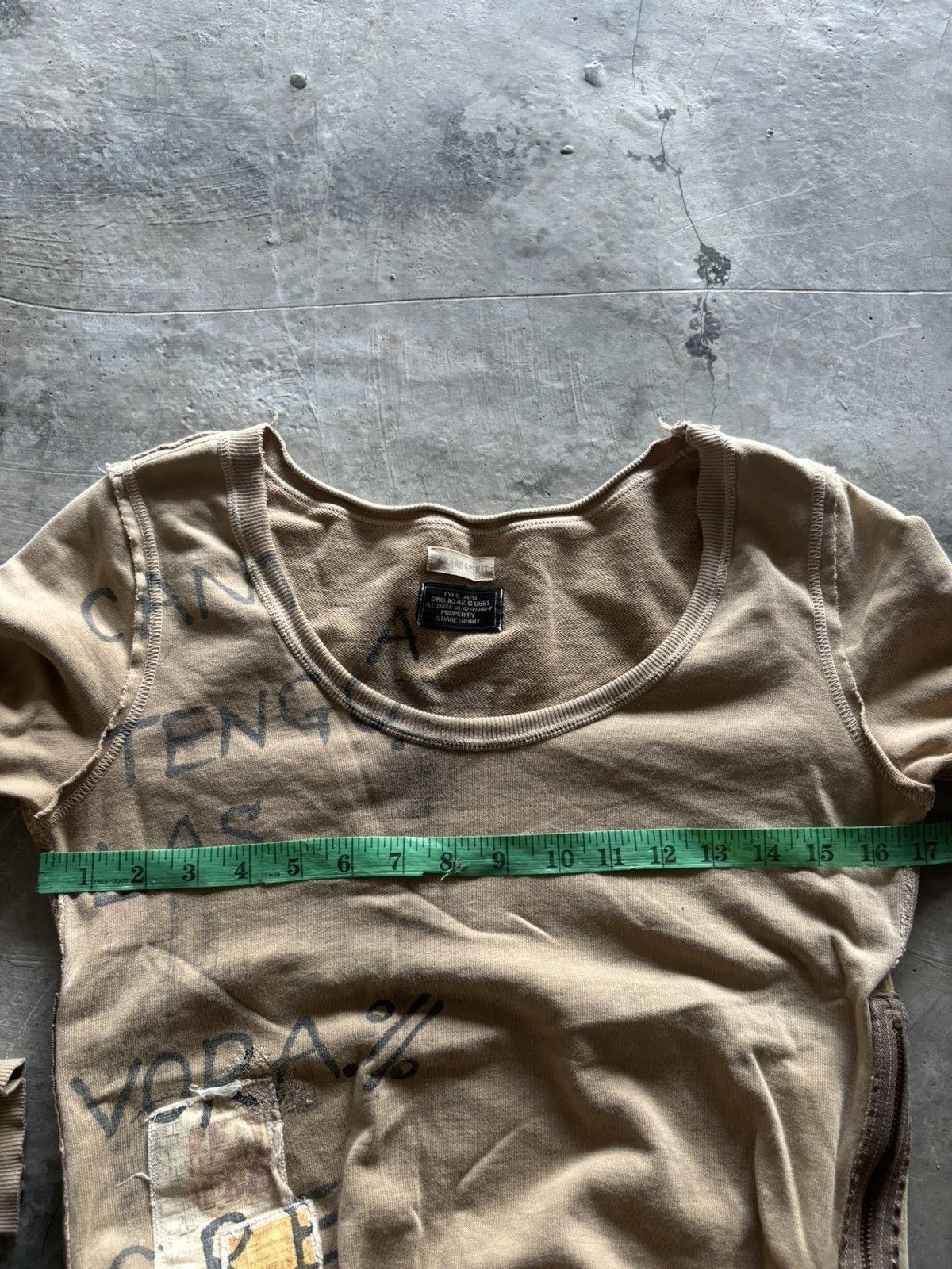 Share Spirit Homme SHARE SPIRIT ARCHIVED RECONSTRUCT ARMY MILITARY PATCHWORK Size US XS / EU 42 / 0 - 14 Thumbnail