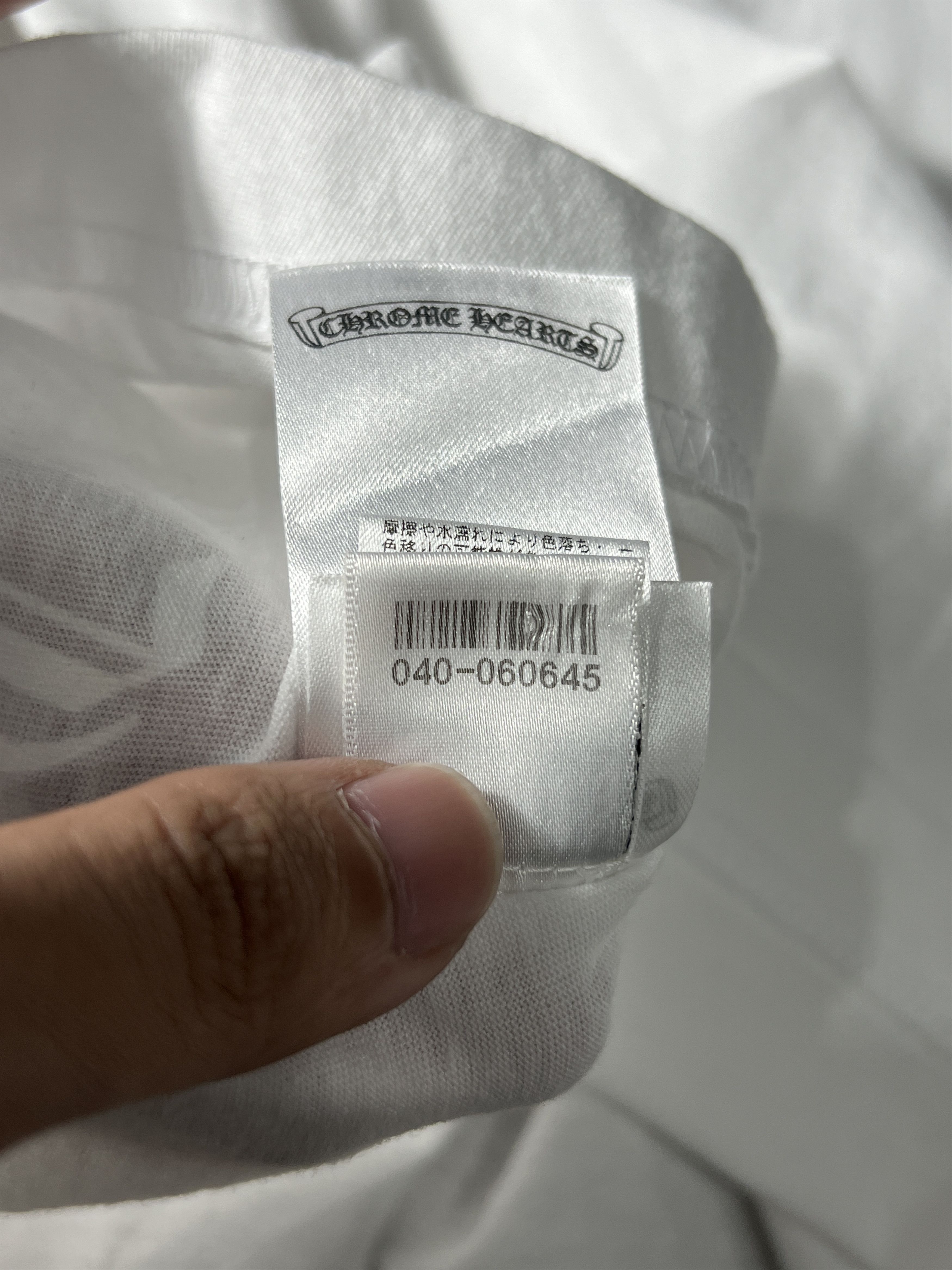 Chrome Hearts Chrome Hearts Osaka Pocket Tee White XL USA Size US XL / EU 56 / 4 - 3 Thumbnail