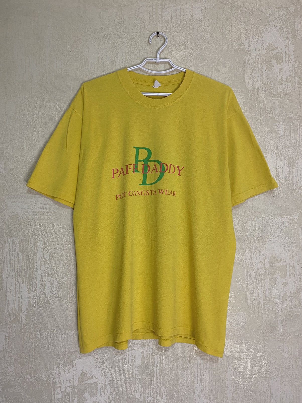 Bob Marley × Vintage Vintage Marijuana Paff Daddy Bob Marley 90s T-shirt Tee Size US XL / EU 56 / 4 - 3 Thumbnail