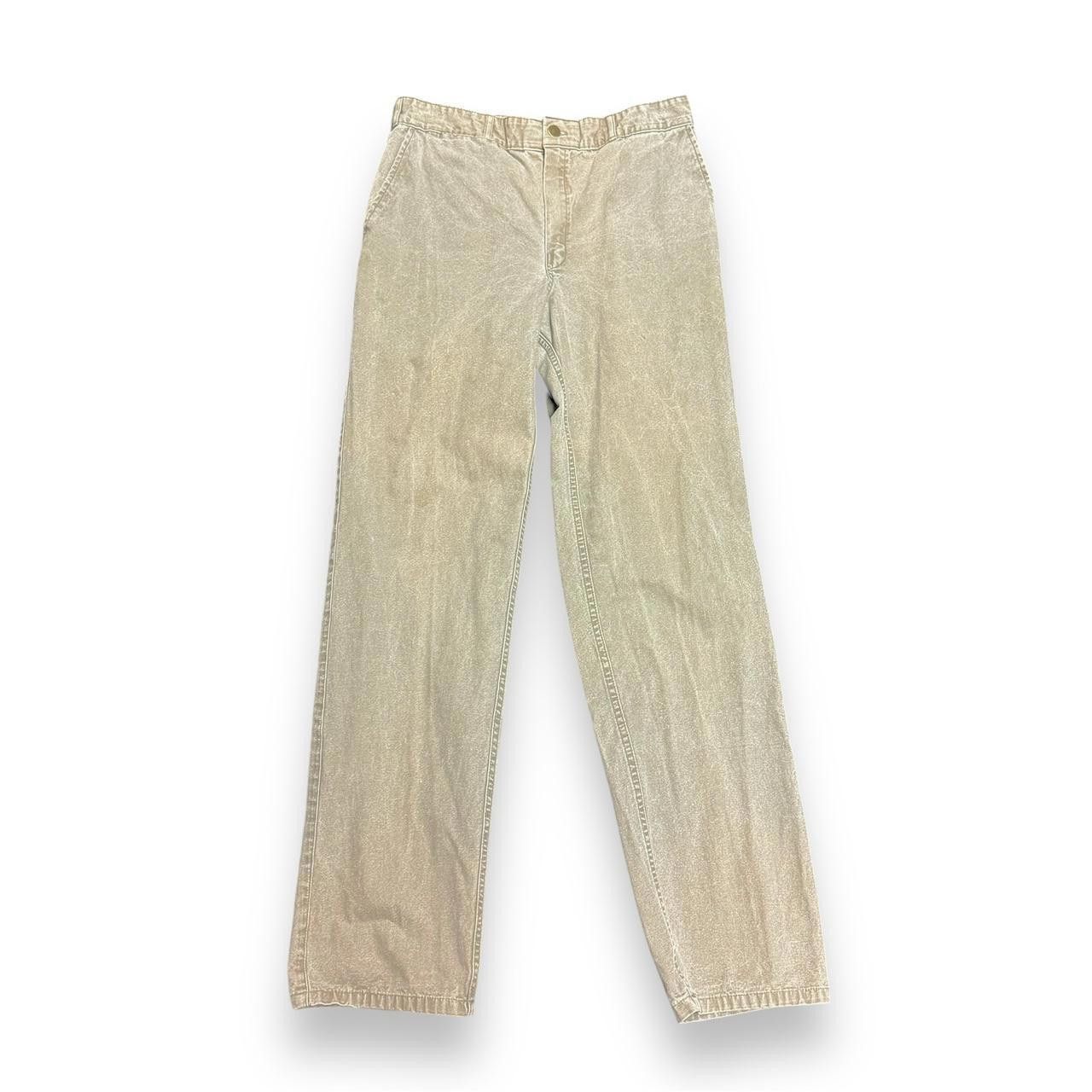 Designer Tropicals Beige/Grey Pants Size US 30 / EU 46 - 1 Thumbnail