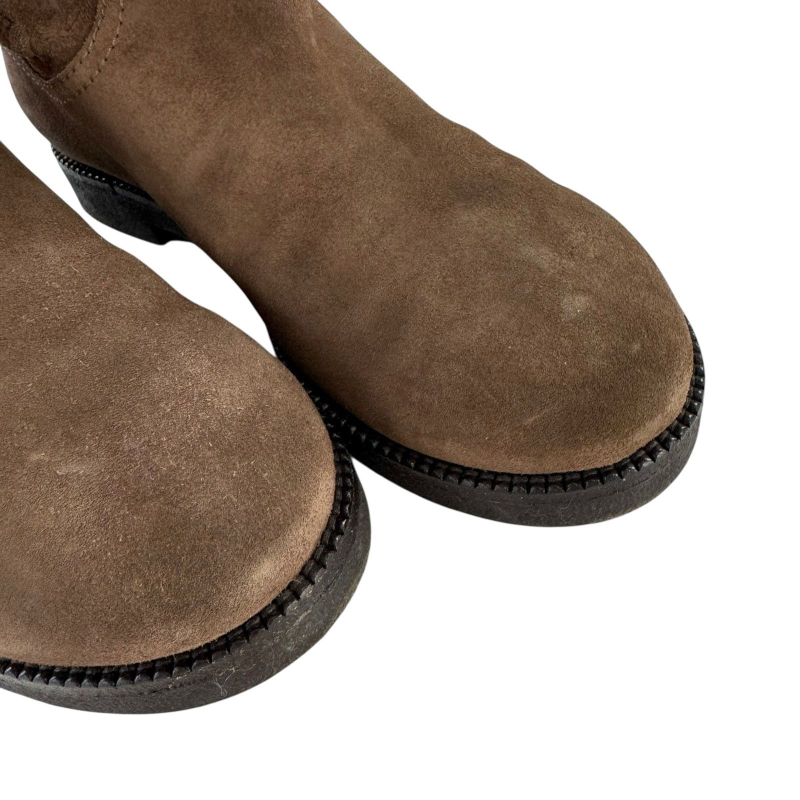 Louis Vuitton Louis Vuitton Monogram Brown Suede Boots Size US 8 / IT 38 - 13 Thumbnail