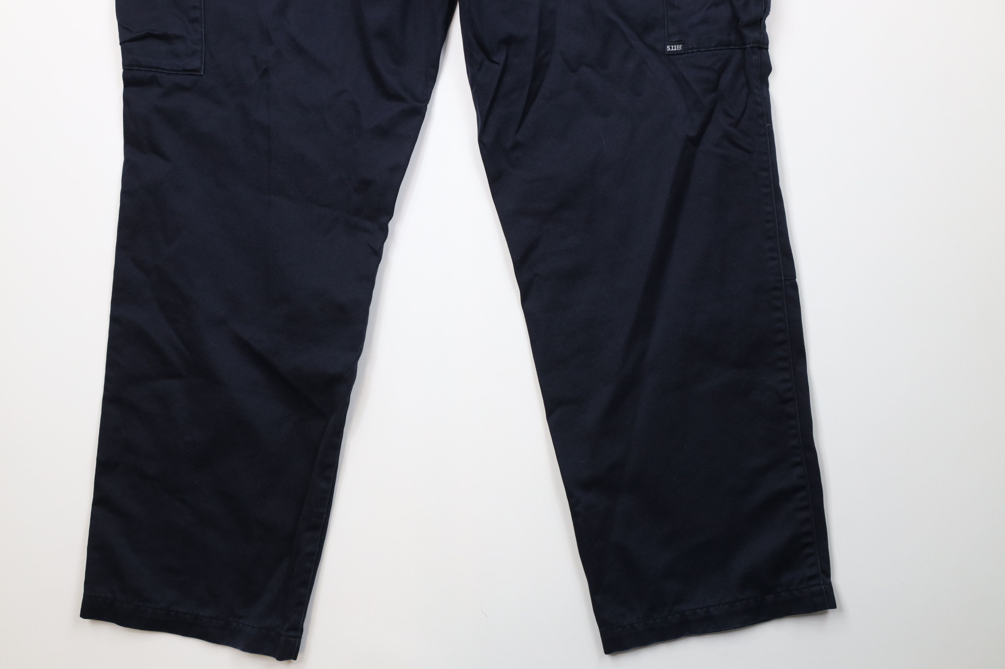 Vintage 5.11 Tactical Series Company Uniform Cargo Pants Navy Blue Size US 42 / EU 58 - 11 Thumbnail