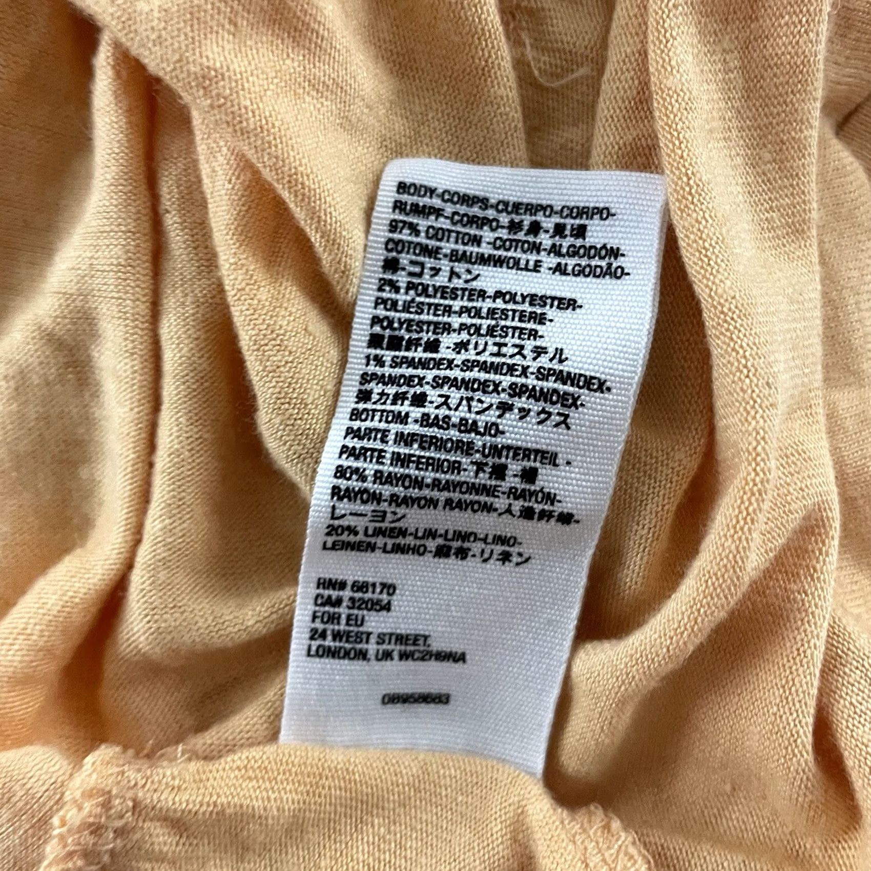 Free People Free People Sleeveless Blouse Women's Small Peach Tie Back Top Casual Boho Shirt XS- Long? Size S / US 4 / IT 40 - 5 Thumbnail