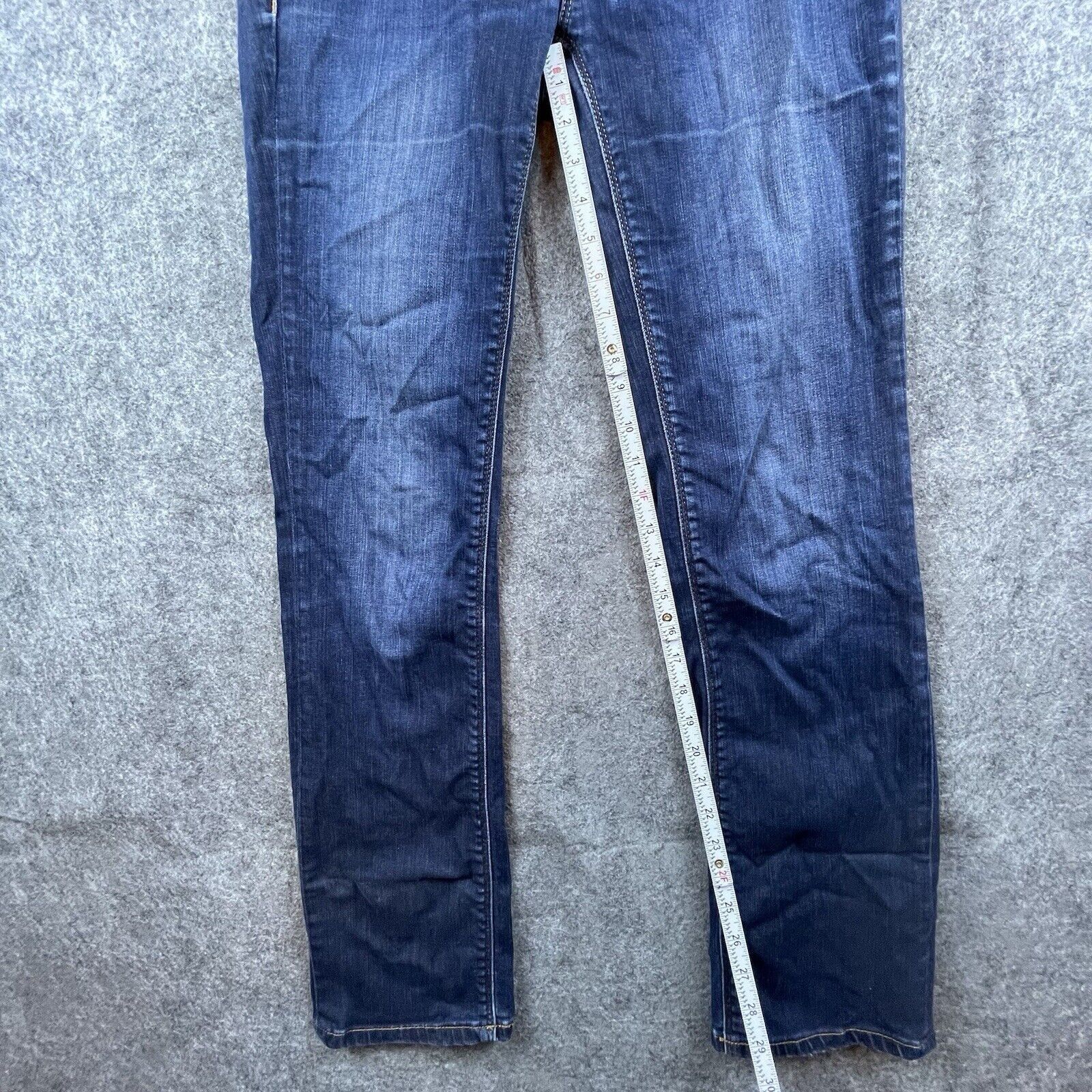 Massimo Dutti Massimo Dutti Jeans Womens 6 Straight Regular Fit Stretch Size 28" / US 6 / IT 42 - 7 Thumbnail