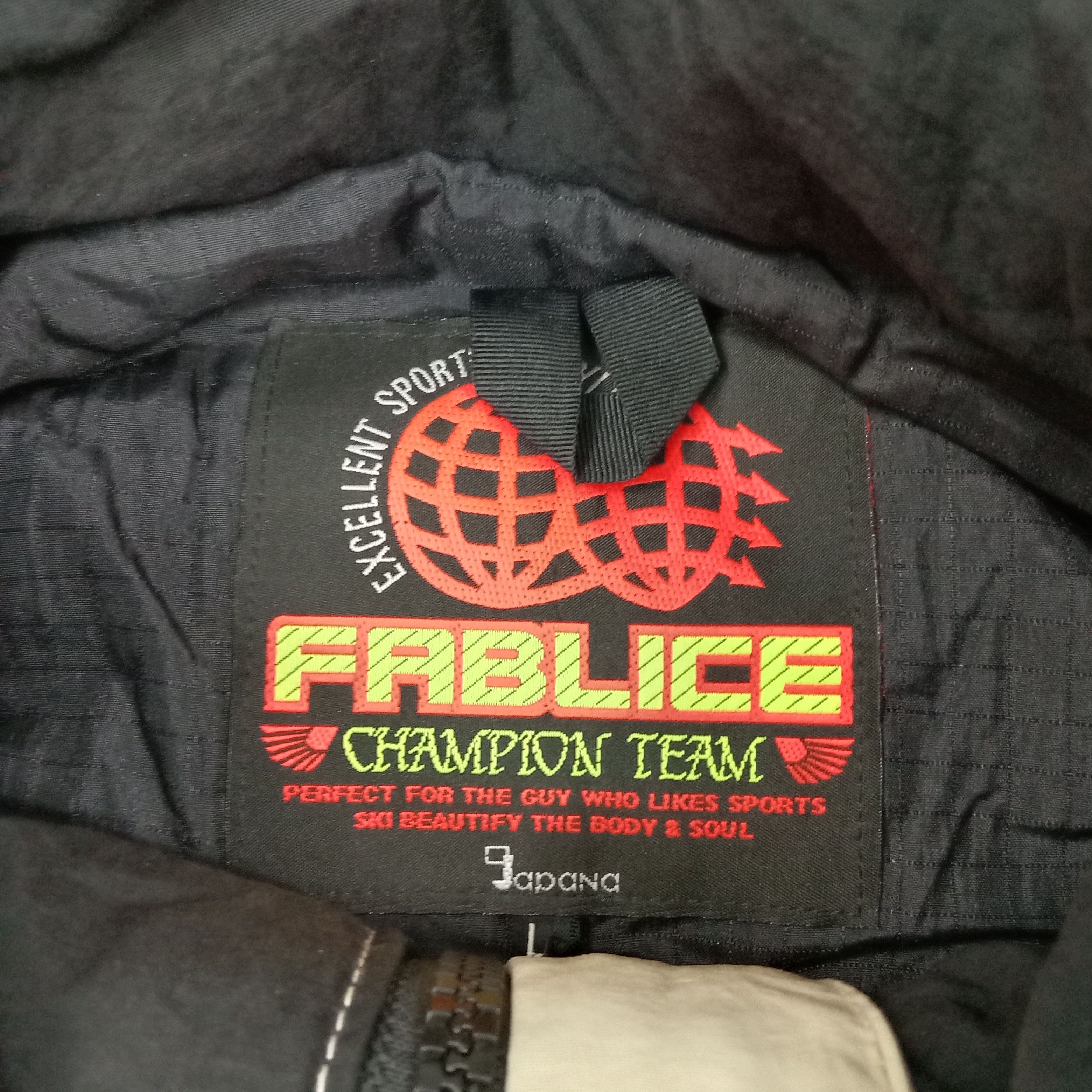 Japanese Brand Fablice Champion Team Japanese Ski Jacket C260N20 Size US L / EU 52-54 / 3 - 5 Thumbnail