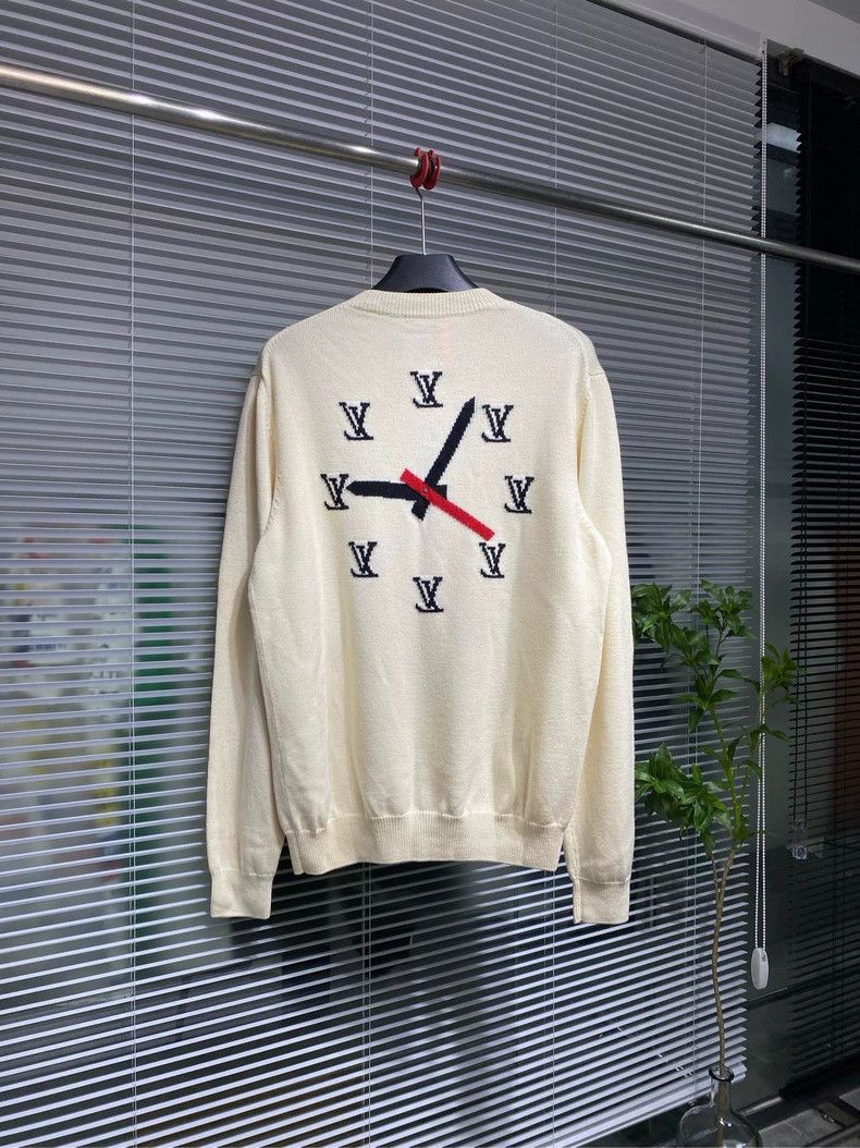 Louis Vuitton LOUIS VUITTON Clock logo sweater 2504-Nextarrow Size US XL / EU 56 / 4 - 2 Thumbnail