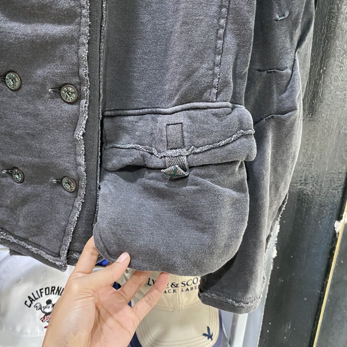 Marithe + Francois Girbaud × Vintage VINTAGE‼️Deconstructed Women’s military-style casual jacket Size S / US 4 / IT 40 - 9 Thumbnail