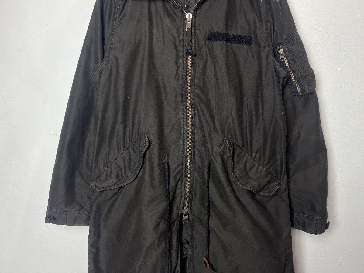 Japanese Brand Vintage Back Number Military Faux Fur Fishtail Parka Size US S / EU 44-46 / 1 - 4 Thumbnail