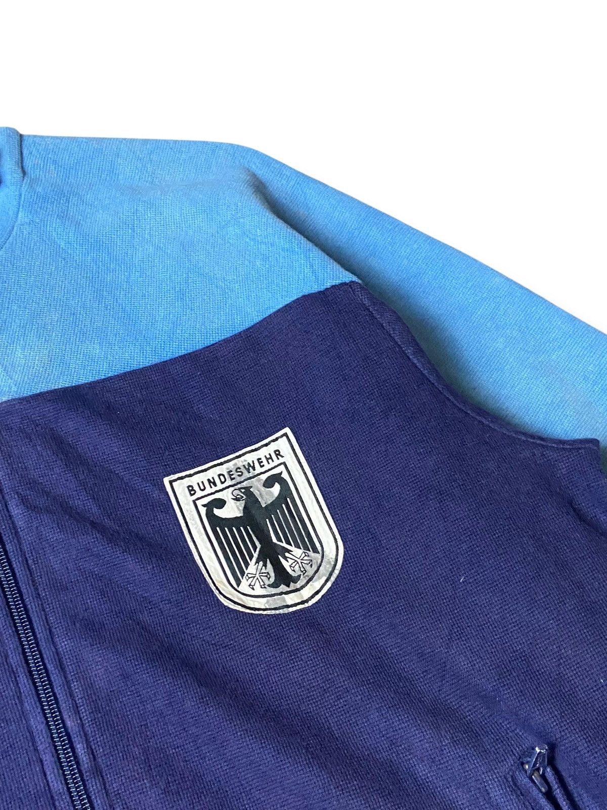 Adidas × Japanese Brand × Vintage Vintage Adidas x Bundeswehr Zip Up Jacket (130) Size US S / EU 44-46 / 1 - 5 Thumbnail