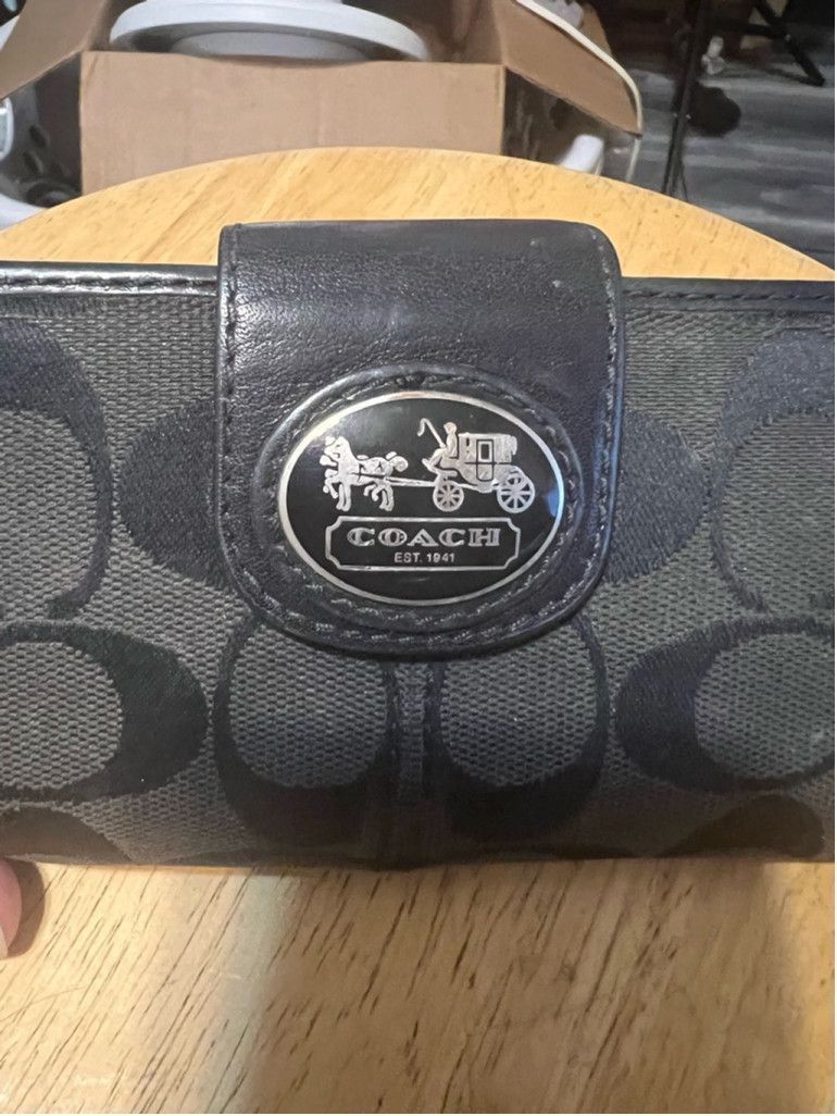 Coach Women's Coach Wallet Black Size ONE SIZE - 9 Thumbnail