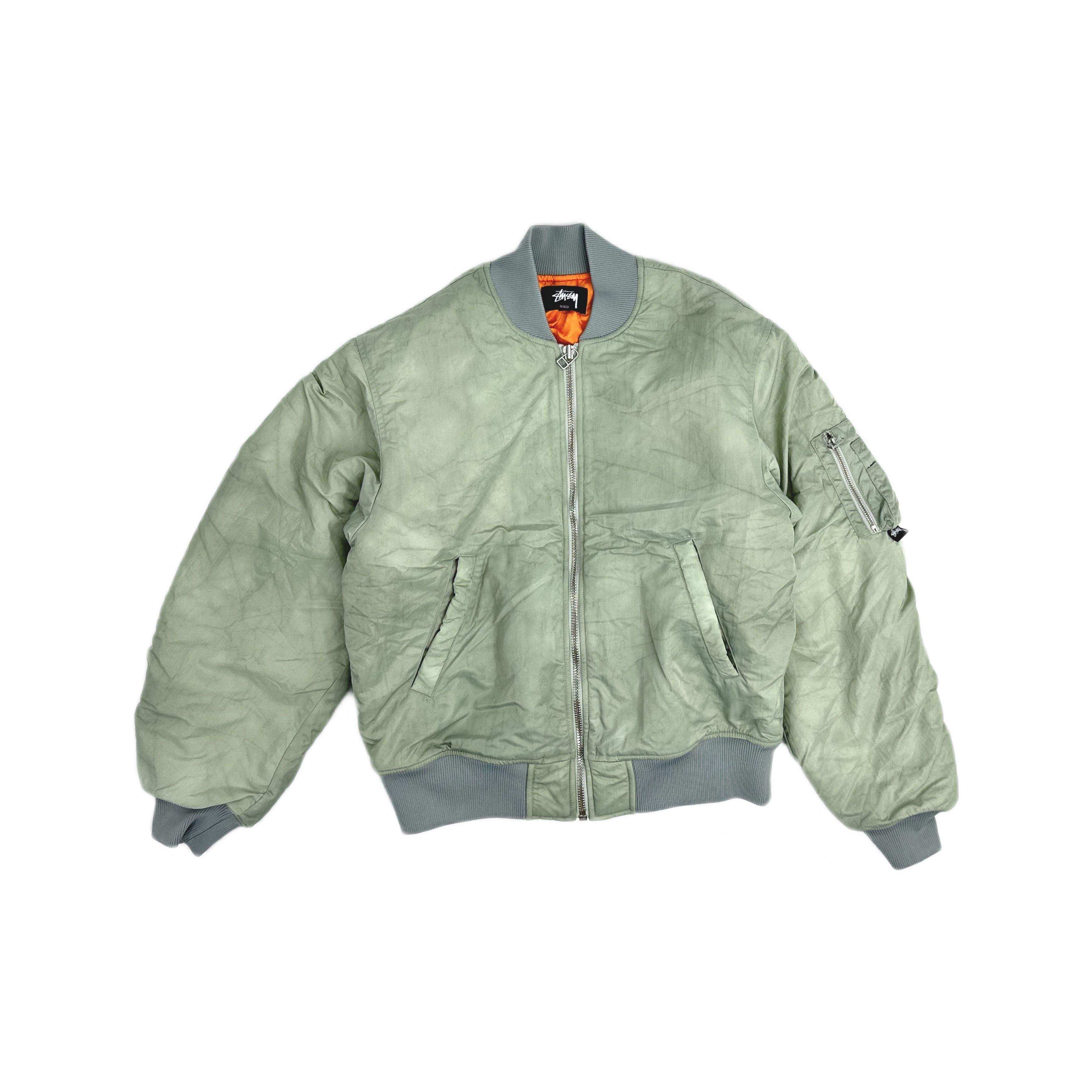 Stussy Stussy Dyed Nylon Bomber Jacket | Grailed