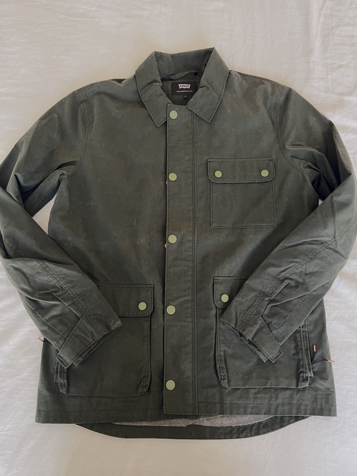 Levis x Halley Stevensons Wax Jacket