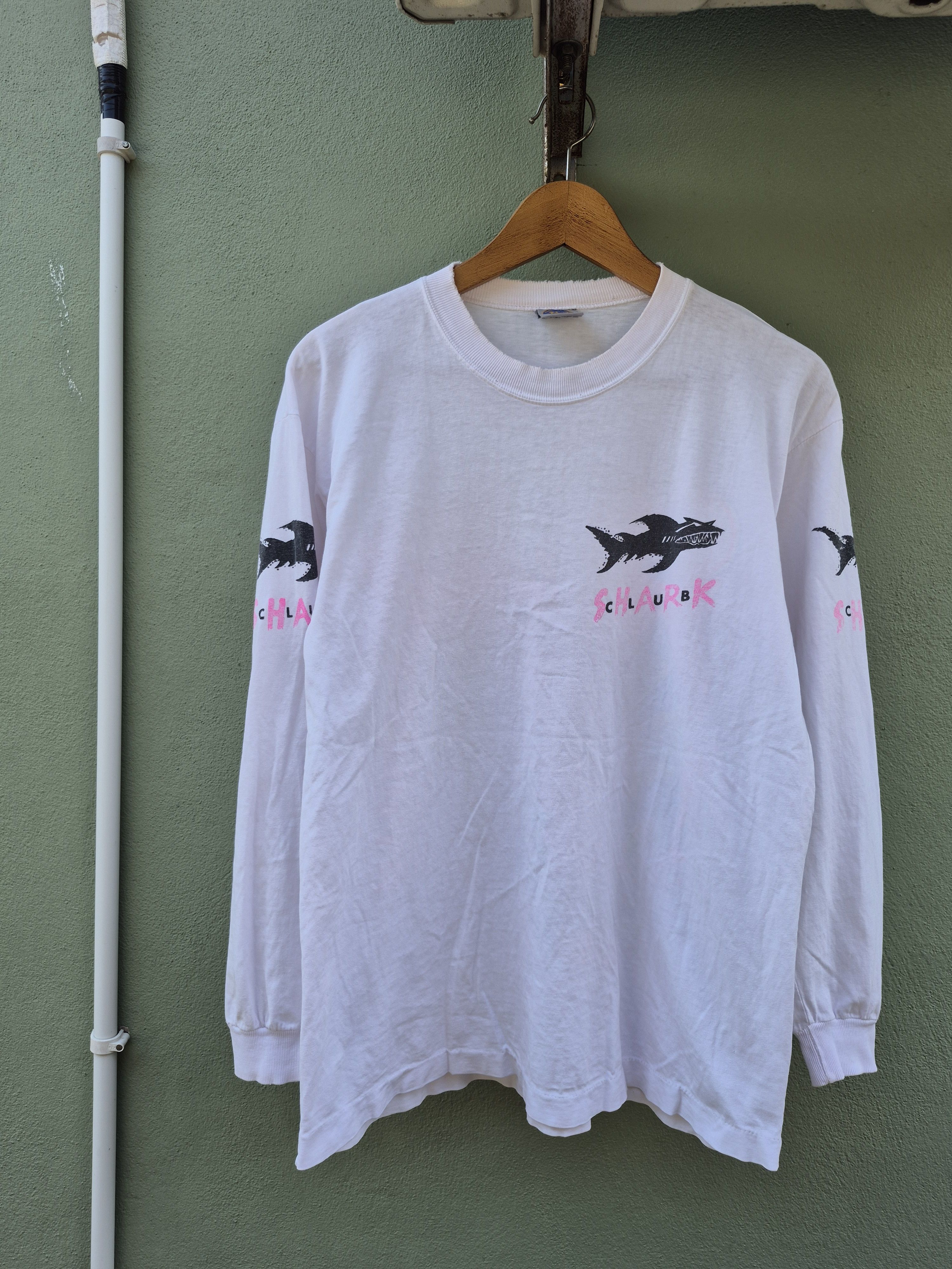 Vintage 🔥Vintage 90s Shark Club Surf Skate Tees Size US M / EU 48-50 / 2 - 4 Thumbnail