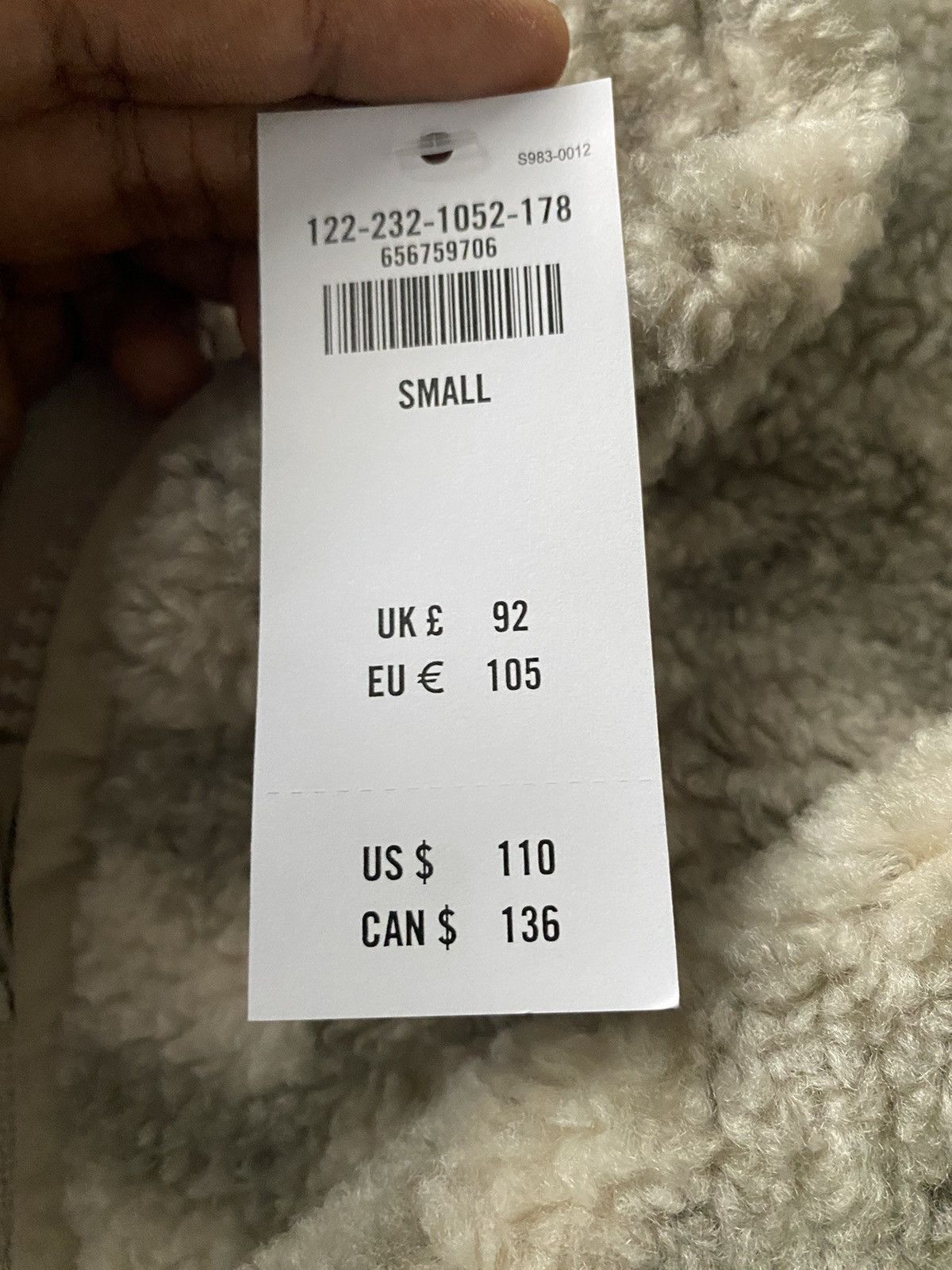 Abercrombie & Fitch Brand New Abercrombie & Fitch Sherpa Size US S / EU 44-46 / 1 - 4 Thumbnail