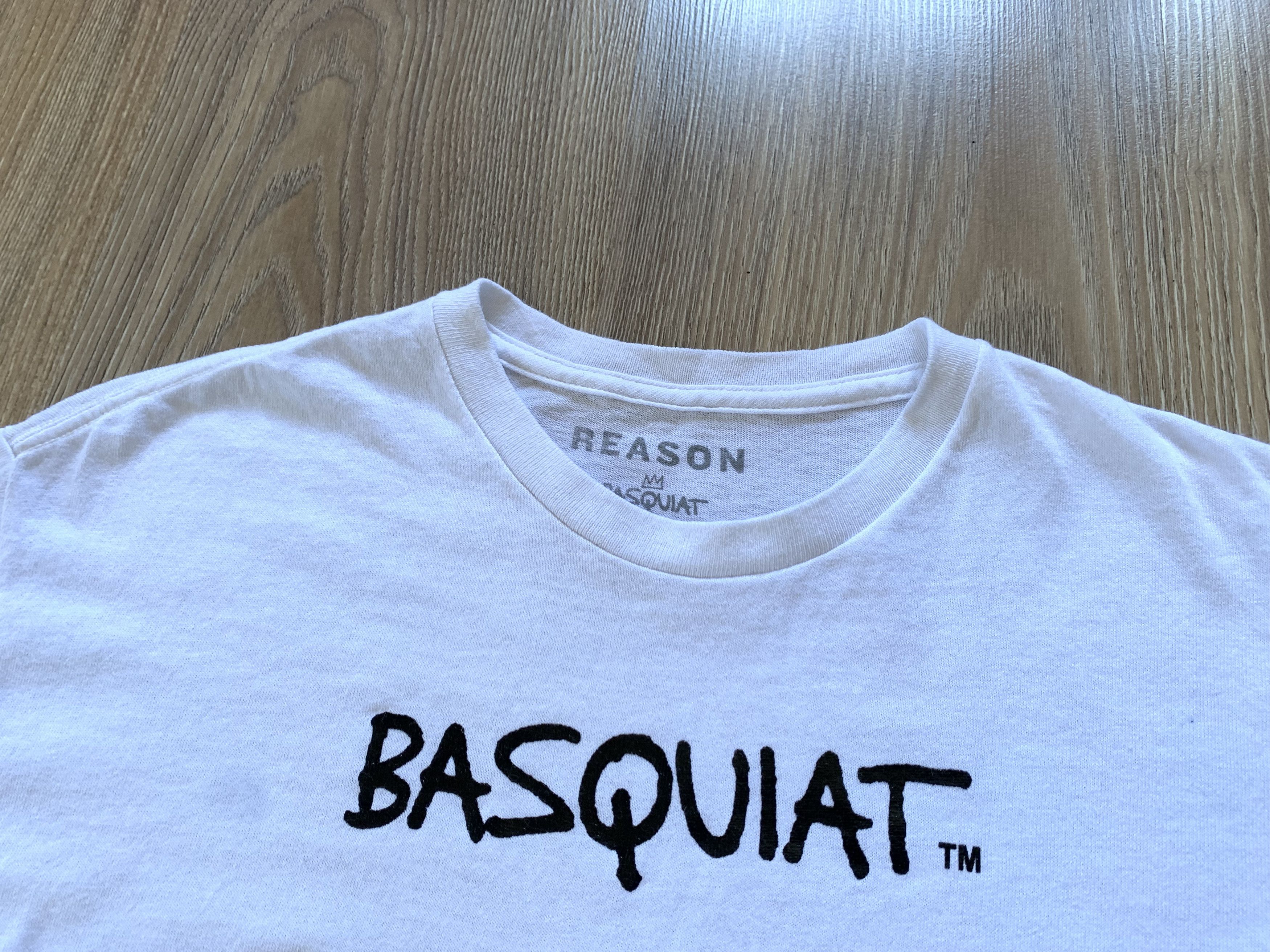 Jean-Michel Basquiat Vintage Jean Michel Basquiat T-Rex White Printed T-Shirt Size US M / EU 48-50 / 2 - 4 Thumbnail