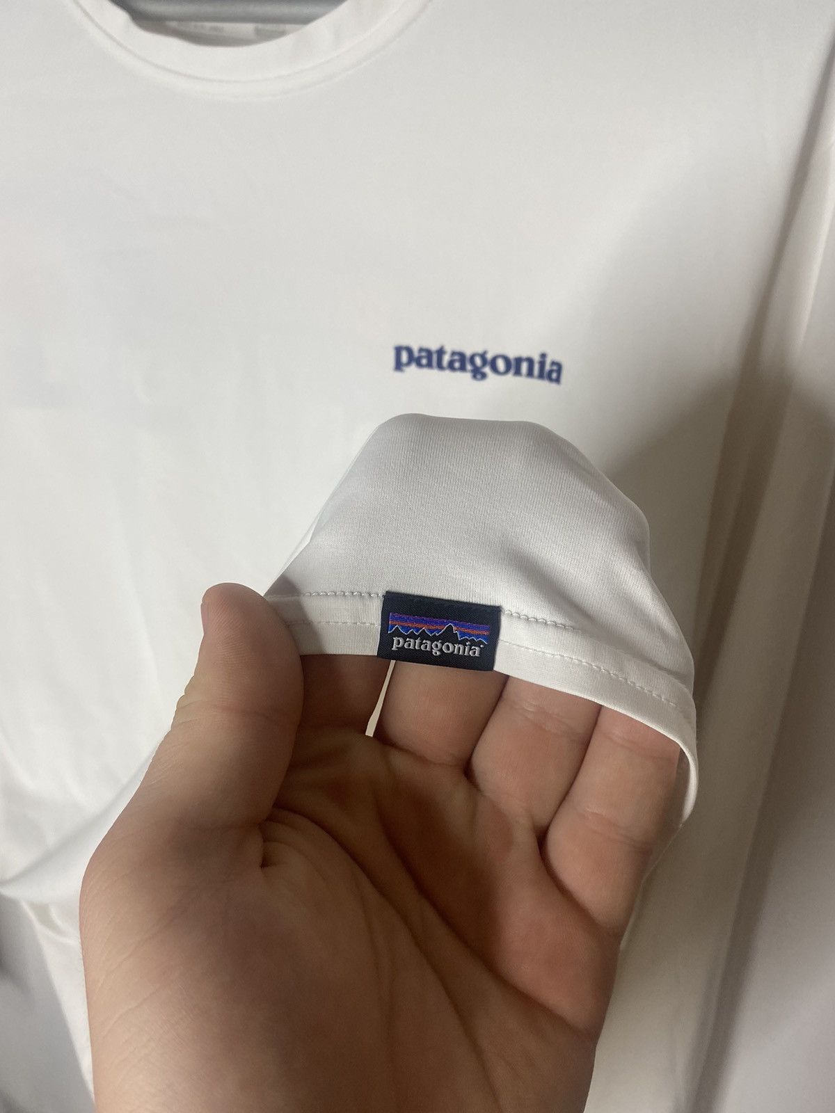 Patagonia × Vintage 🔥Patagonia Big Logo Long Sleeve T-Shirt Rare Hype Y2K🔥 Size US L / EU 52-54 / 3 - 8 Thumbnail