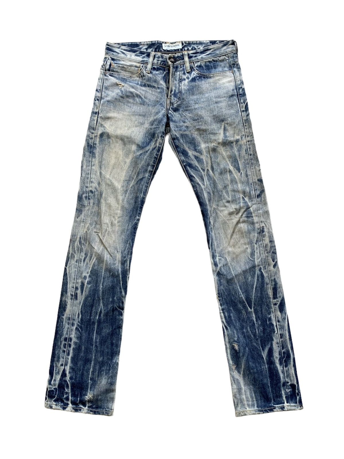 Japanese Brand × Vanquish Vintage Vanquish Denim Acid Wash Jeans 