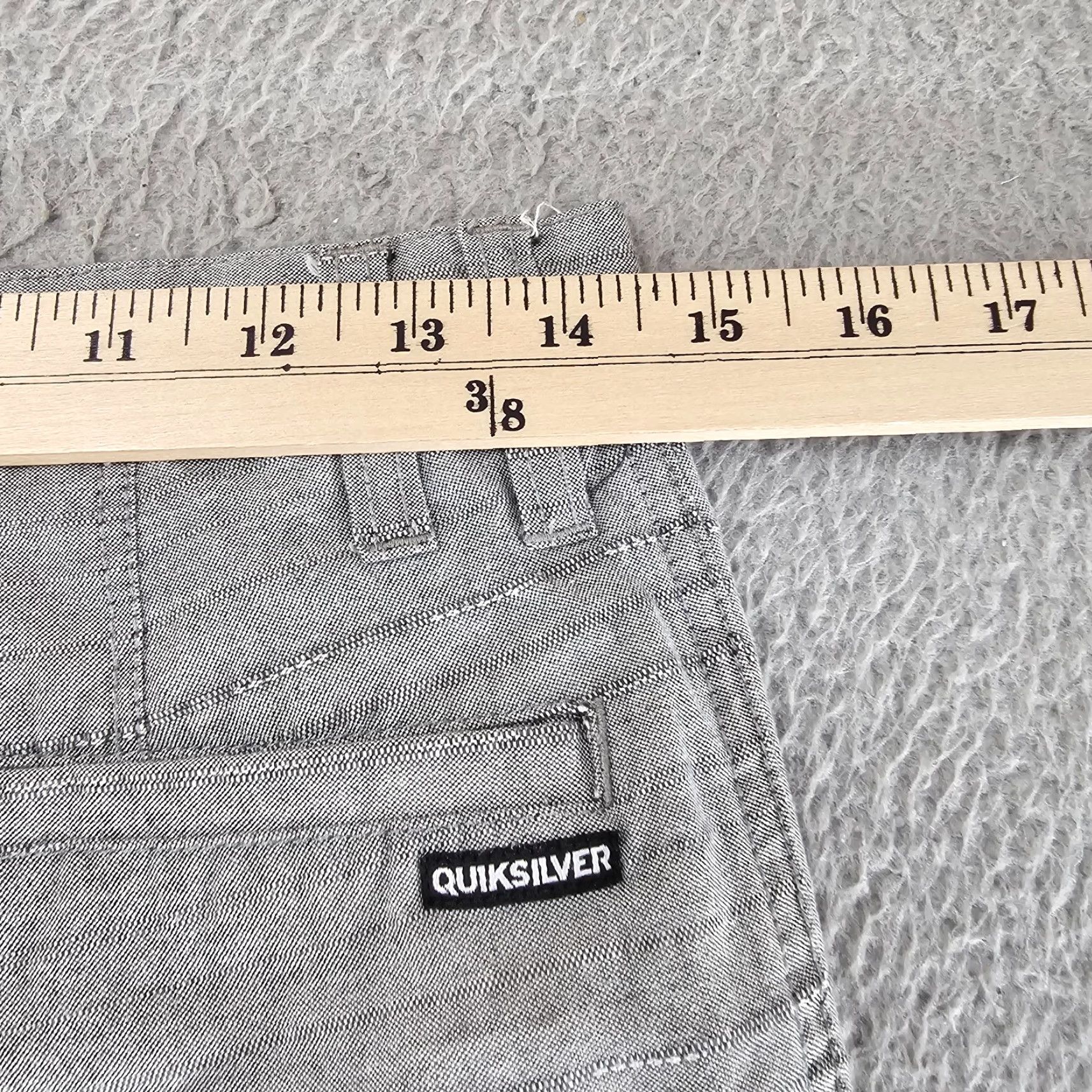 Quiksilver Quiksilver Shorts Mens Size 28 Grey Hybrid Amphibian Chino Skate Golf Casual Size US 28 / EU 44 - 6 Thumbnail