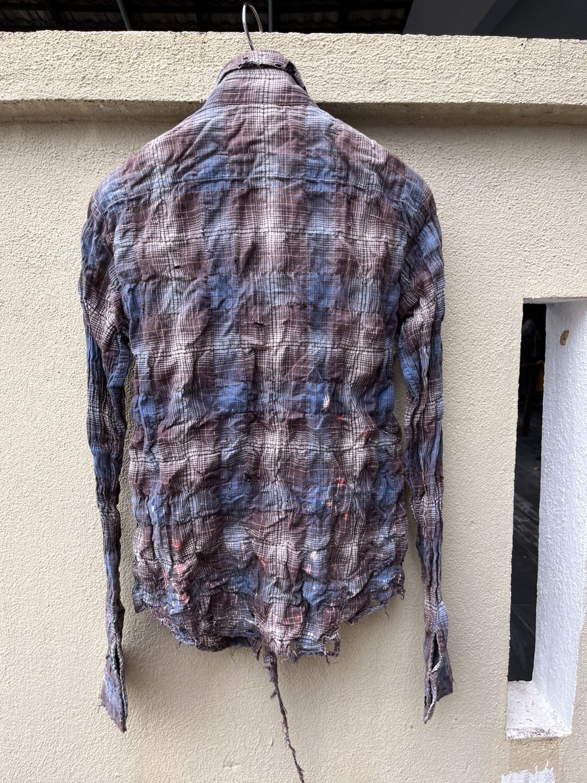 Pledge Distressed flannel button down by pledge Size US M / EU 48-50 / 2 - 17 Thumbnail
