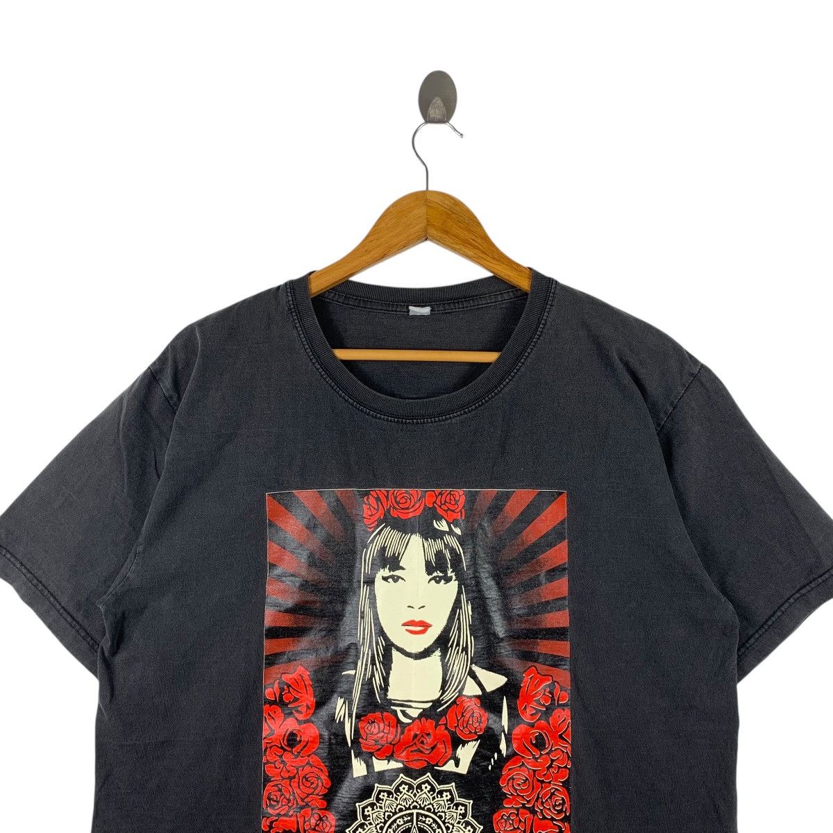 Obey OBEY Rose Girl Propaganda American Casualwear Big T-Shirt Size US L / EU 52-54 / 3 - 2 Thumbnail