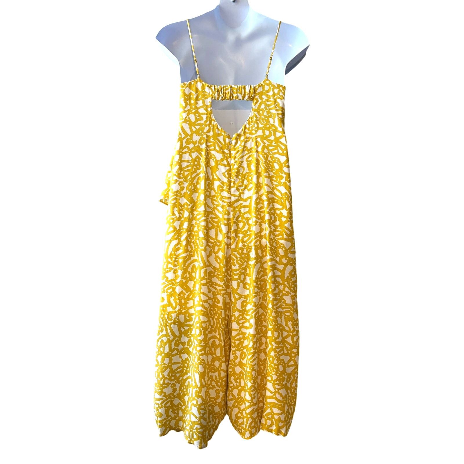 Anthropologie Anthropologie Maeve Brittany Jumpsuit in Sunshine Size 8 Size 30" / US 8 / IT 44 - 4 Thumbnail