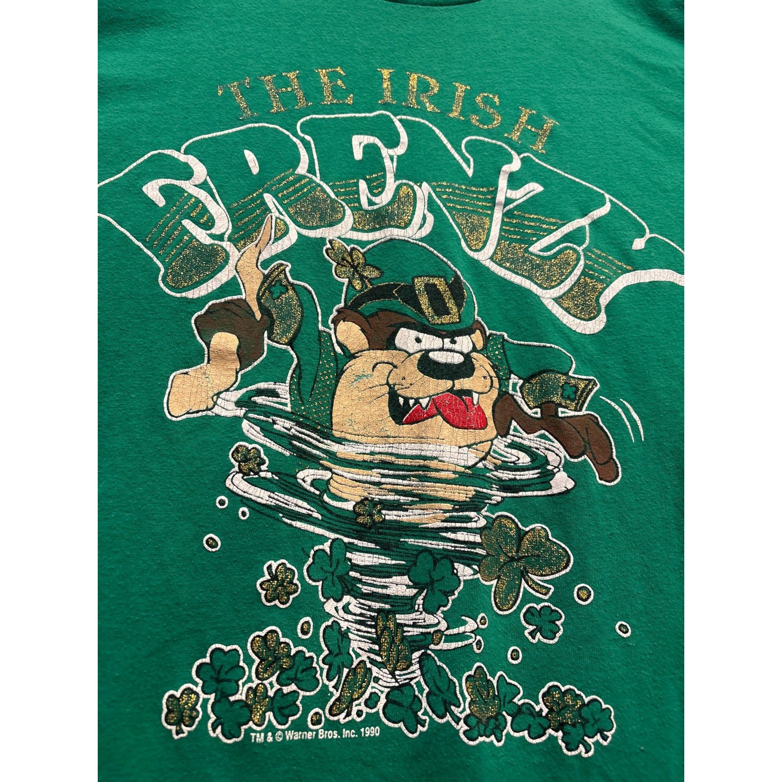 Artek Vintage irish frenzy Taz Tasmanian Devil 90's M Size US M / EU 48-50 / 2 - 1 Thumbnail