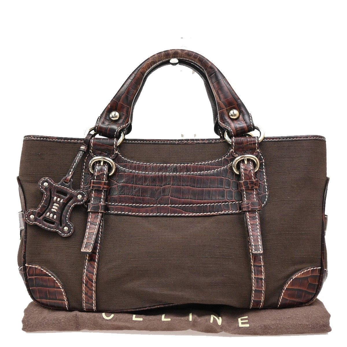 Celine Celine Boogie Satchel Leather Size ONE SIZE - 1 Thumbnail