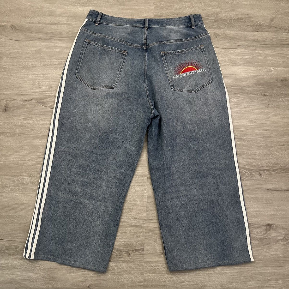 The GV Gallery GV Gallery Raspberry Hills Glenci Striped Denim Size US 36 / EU 52 - 8 Thumbnail