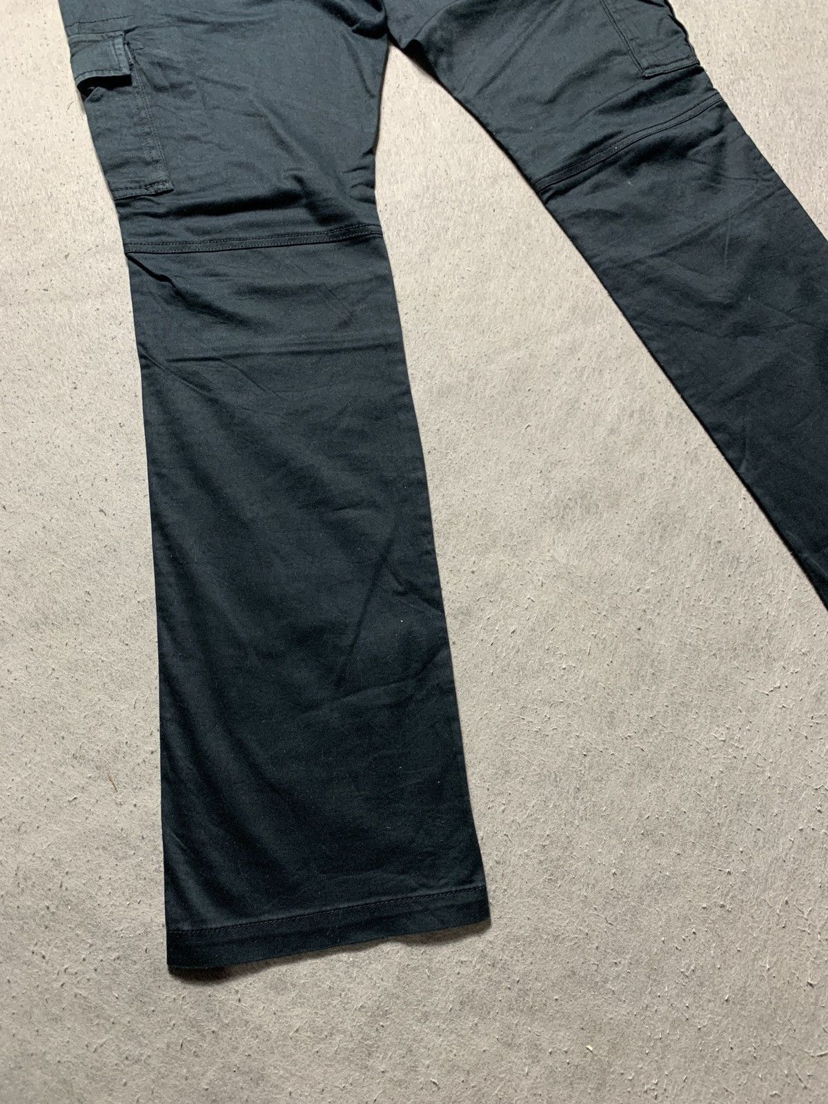 semanticdesign Semantic Design Multi Pockets Cargo Pant in Black Size US 31 - 12 Thumbnail
