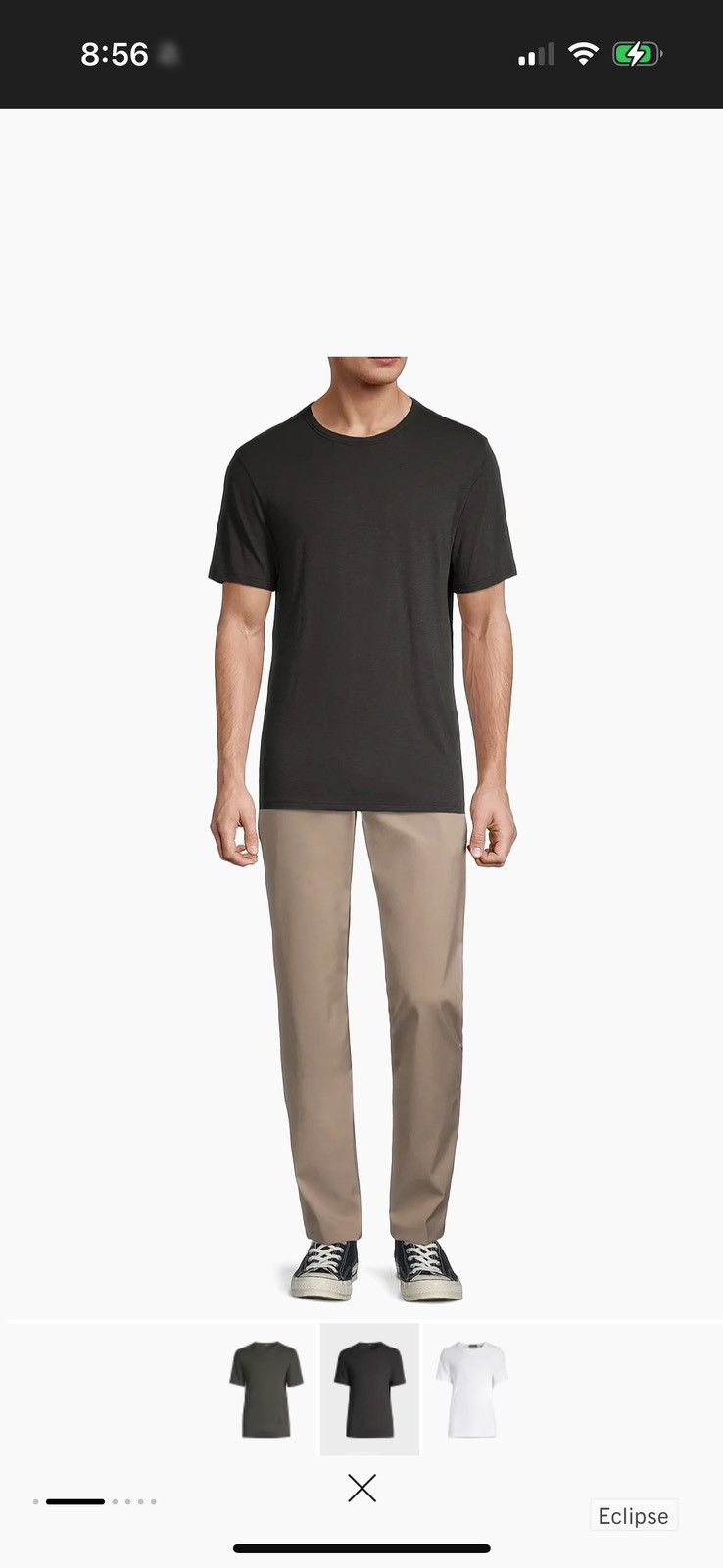 Theory Theory Essential Short-Sleeve Cotton T-Shirt Size US L / EU 52-54 / 3 - 7 Thumbnail