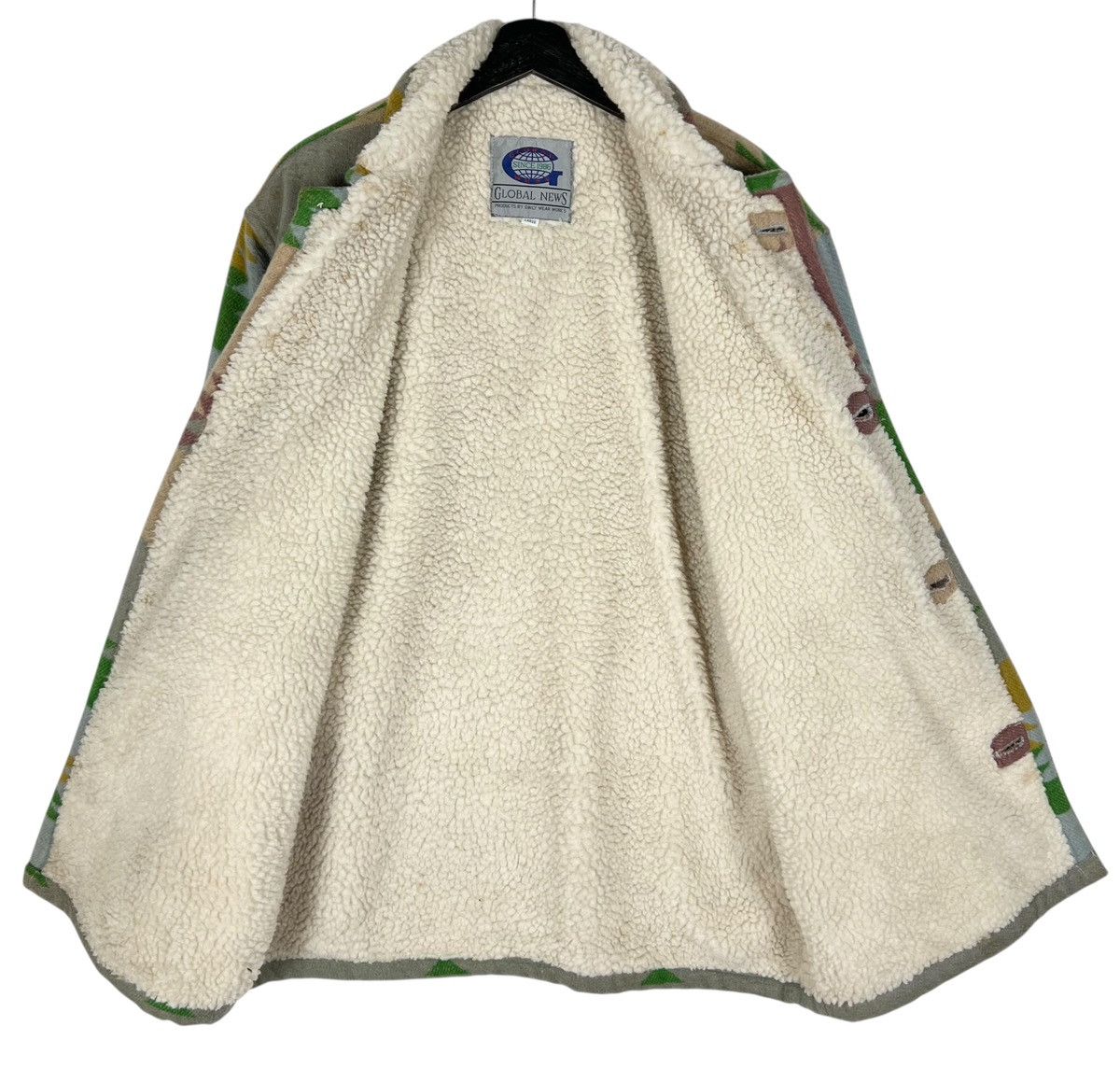 Vintage Global News Navajo Winter Jacket Size US L / EU 52-54 / 3 - 8 Thumbnail