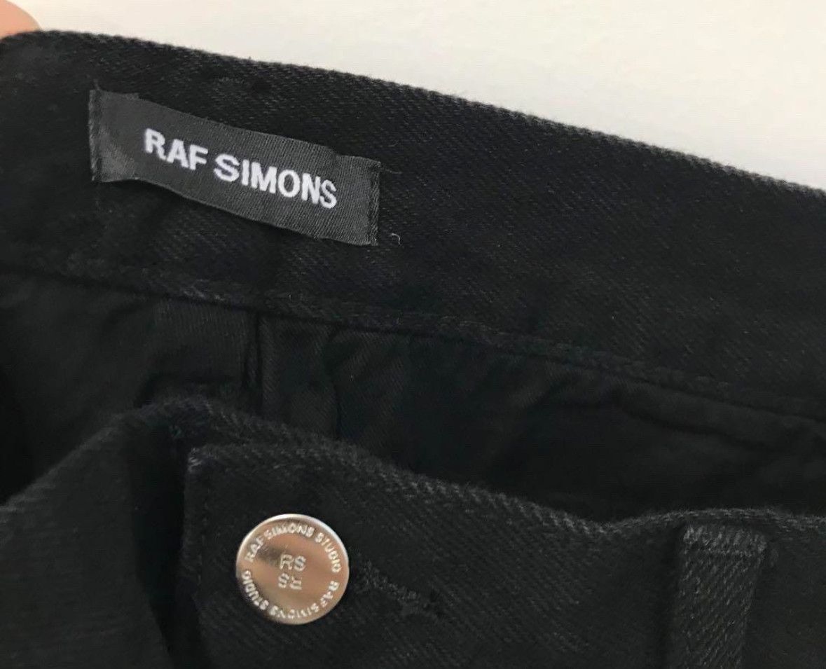 Raf Simons Raf Simons Double Layered Ripped Jeans Size US 31 - 6 Thumbnail