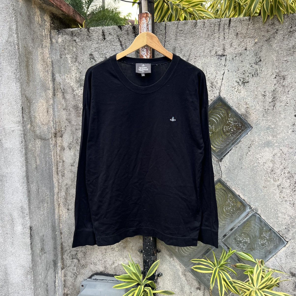 Vivienne Westwood “VIVIENNE WESTWOOD” LONG SLEEVE BLACK TEE Size US M / EU 48-50 / 2 - 1 Thumbnail