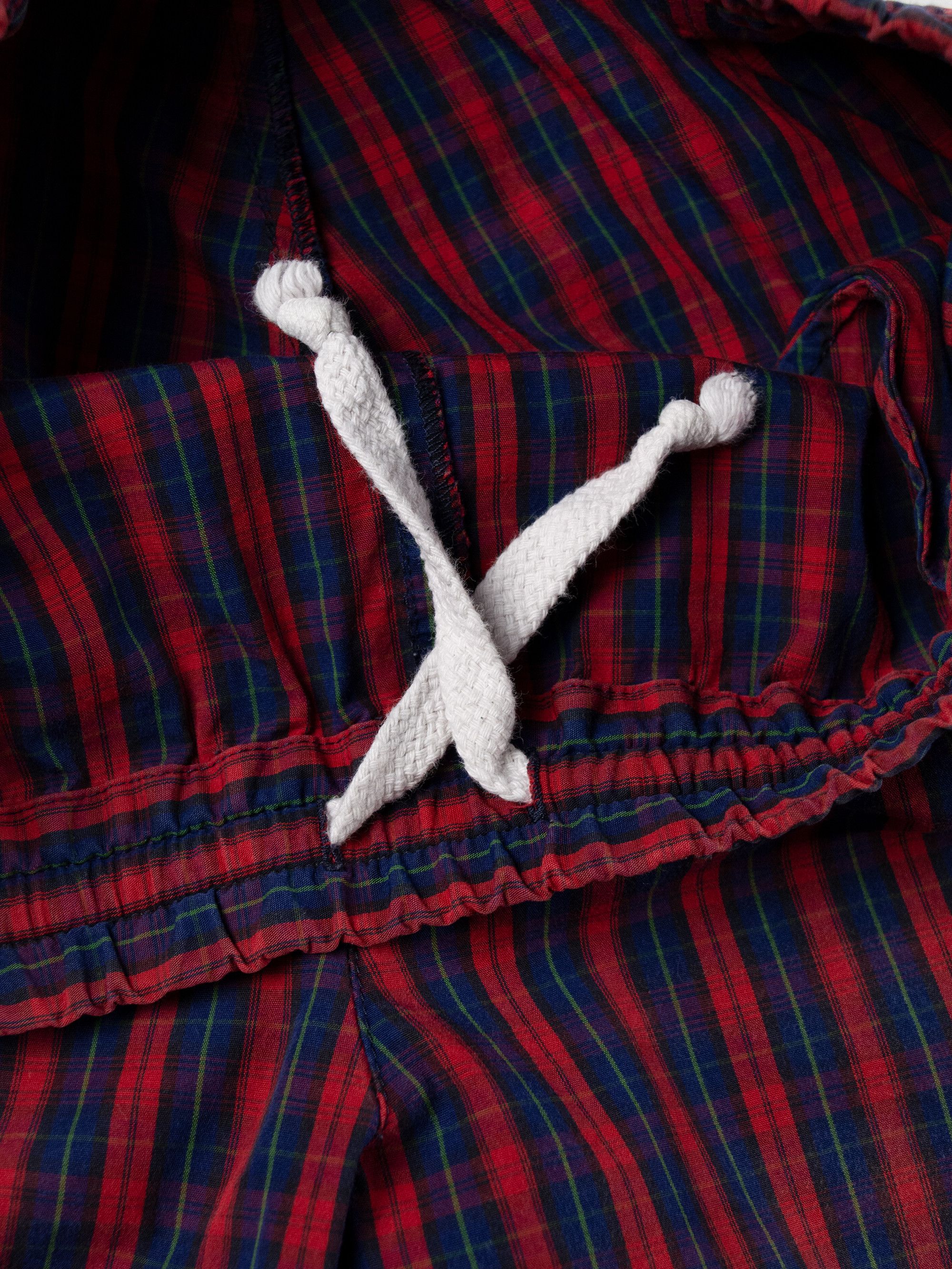 Gosha Rubchinskiy Gosha Rubchinskiy - S/S 2018 - split check shorts Size US 30 / EU 46 - 8 Thumbnail