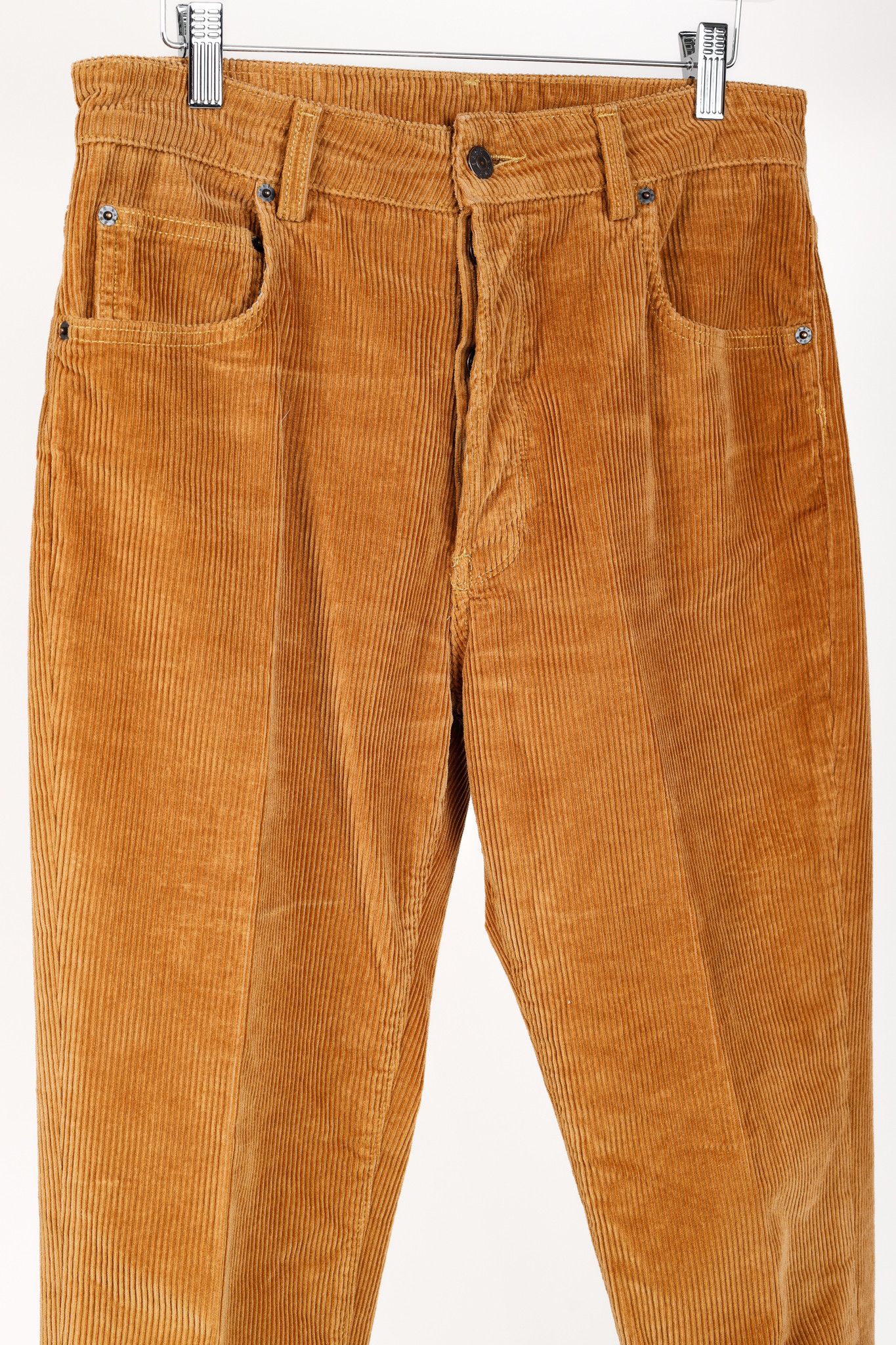 6397 6397 Shorty Tan Corduroy Pants Size 32" / US 10 / IT 46 - 3 Thumbnail
