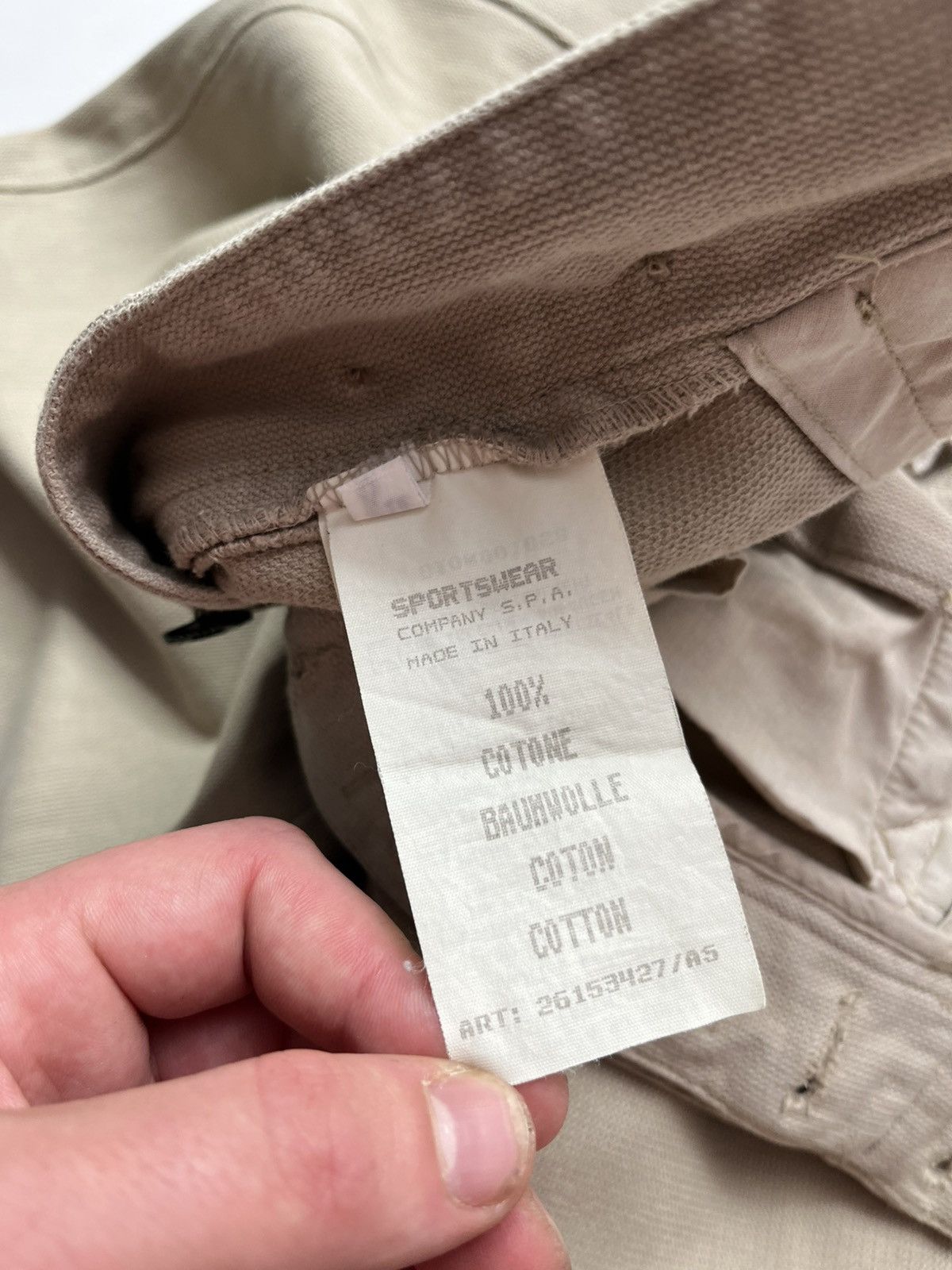 Stone Island Vintage Stone Island pants Size US 30 / EU 46 - 12 Thumbnail