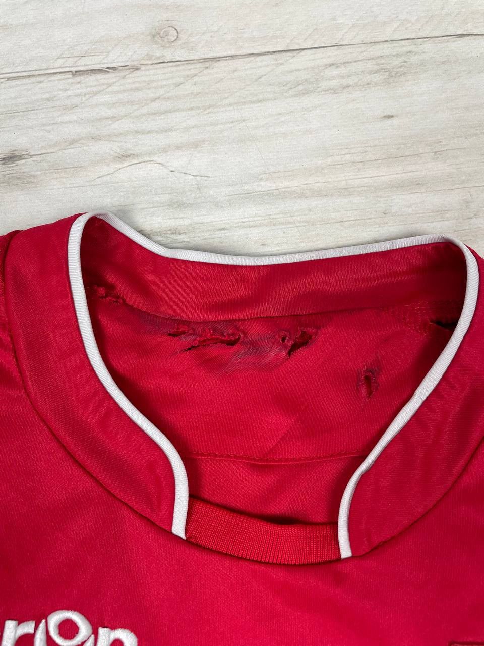Vintage Macron Albania 2016 2017 Home Shirt Soccer Jersey Size US S / EU 44-46 / 1 - 6 Thumbnail