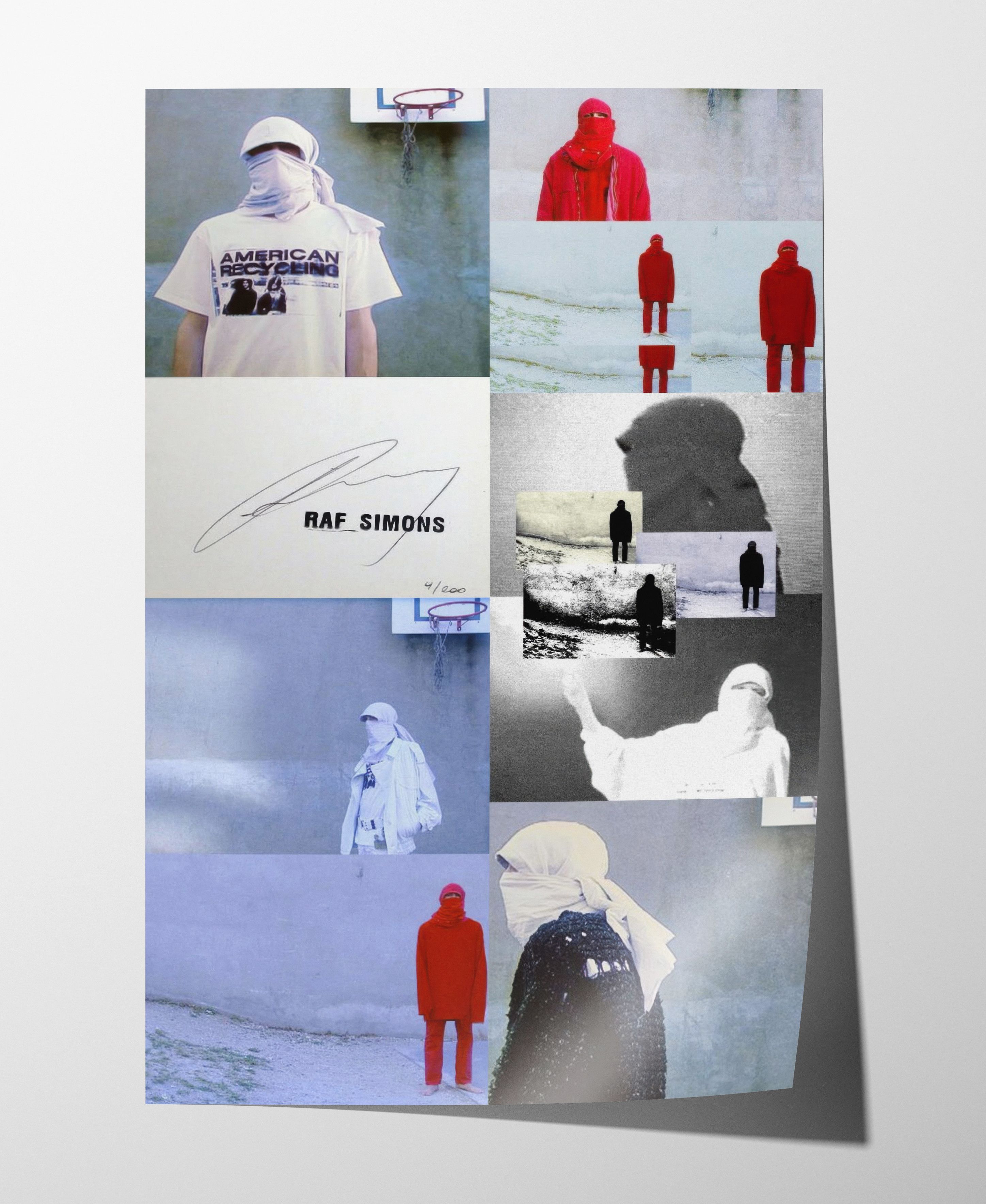 Raf Simons Raf Simons Poster Gift Vintage Archive Art Book Logo Size ONE SIZE - 1 Thumbnail