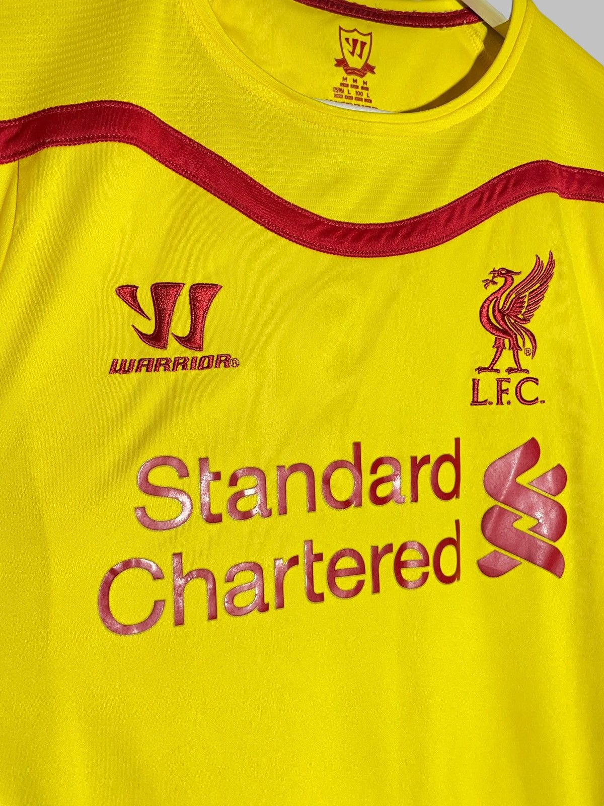 Warrior Liverpool FC Warrior 2014/15 Away Football Shirt Size US M / EU 48-50 / 2 - 3 Thumbnail