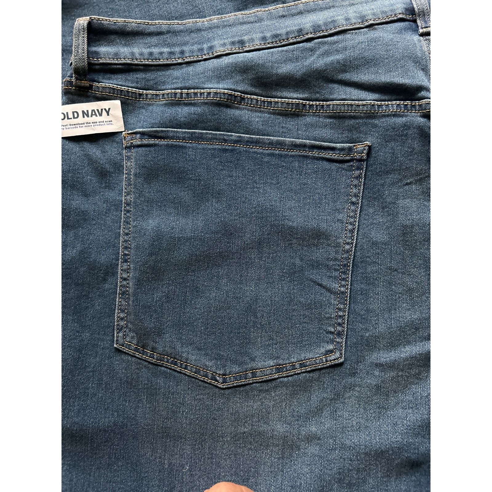 Old Navy Old Navy Womens Blue denim High Rise Loose Short Pants 28 Size 26" / US 2 / IT 38 - 5 Thumbnail